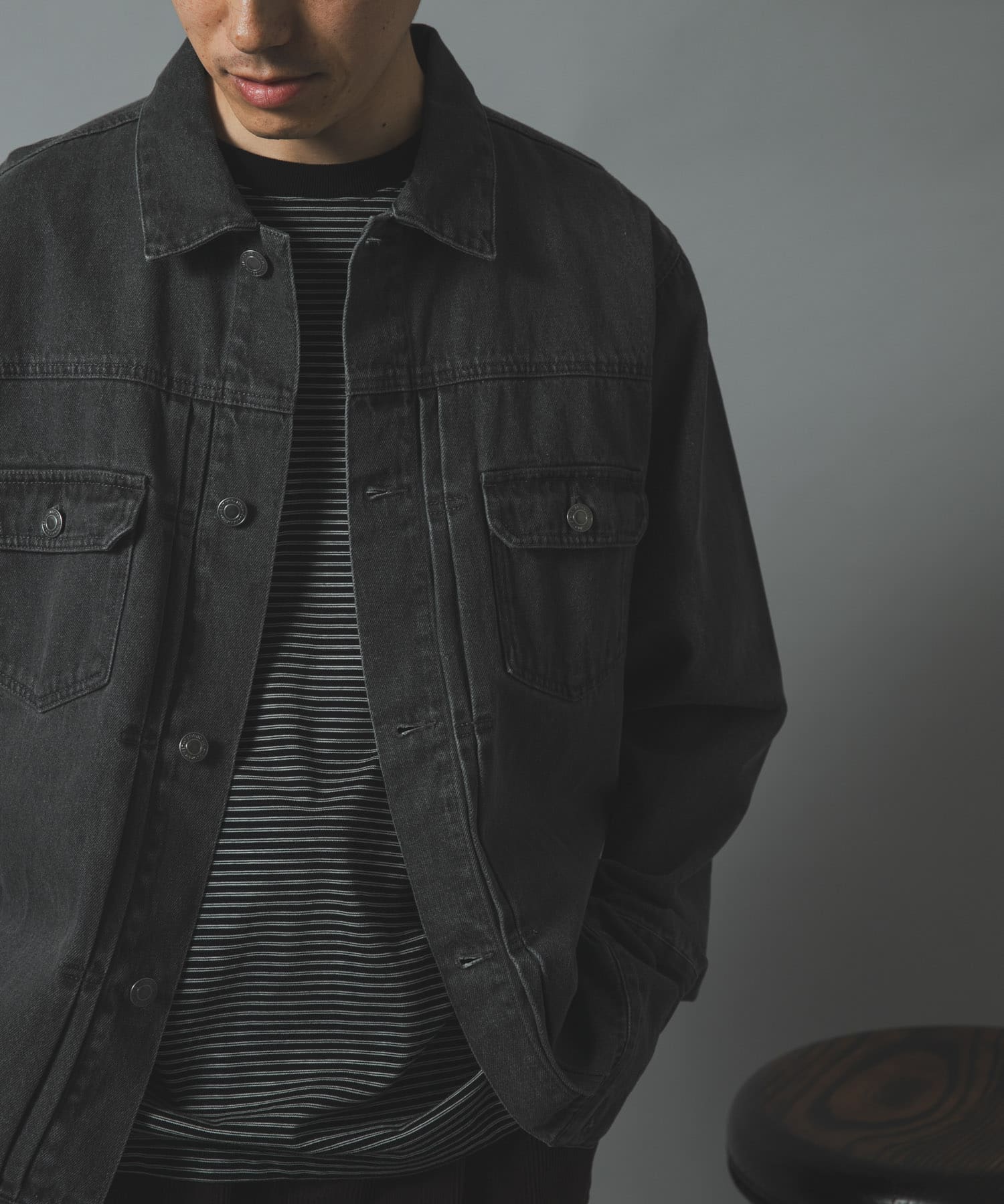 セットアップ対応』SOFT FEEL DENIM 2NDジャケット(M INDIGO BLU