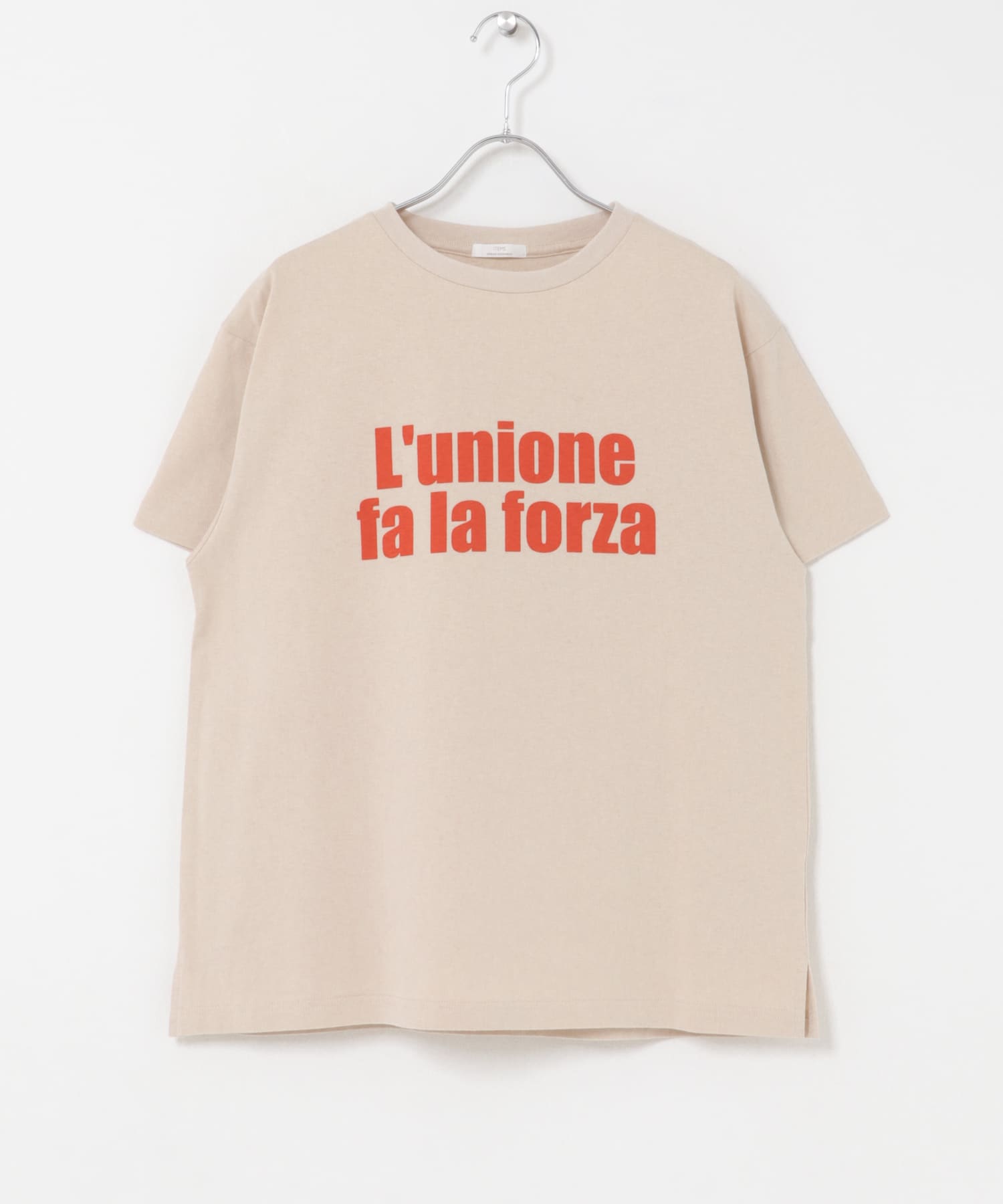 ロゴハンソデTシャツ L/GREGE Free