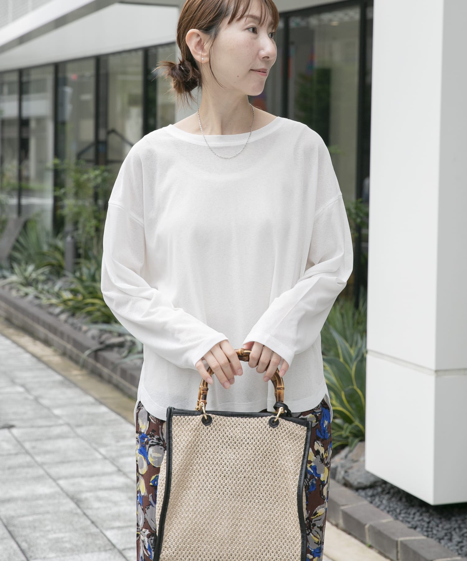 シアーロングTシャツ