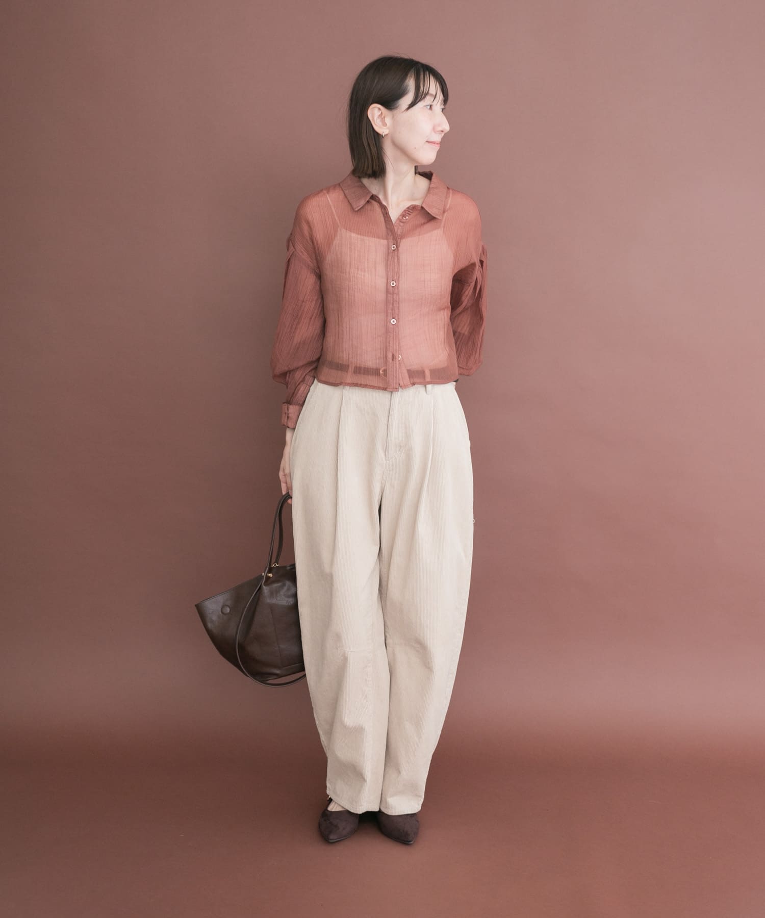 身長：164cm サイズ：Free