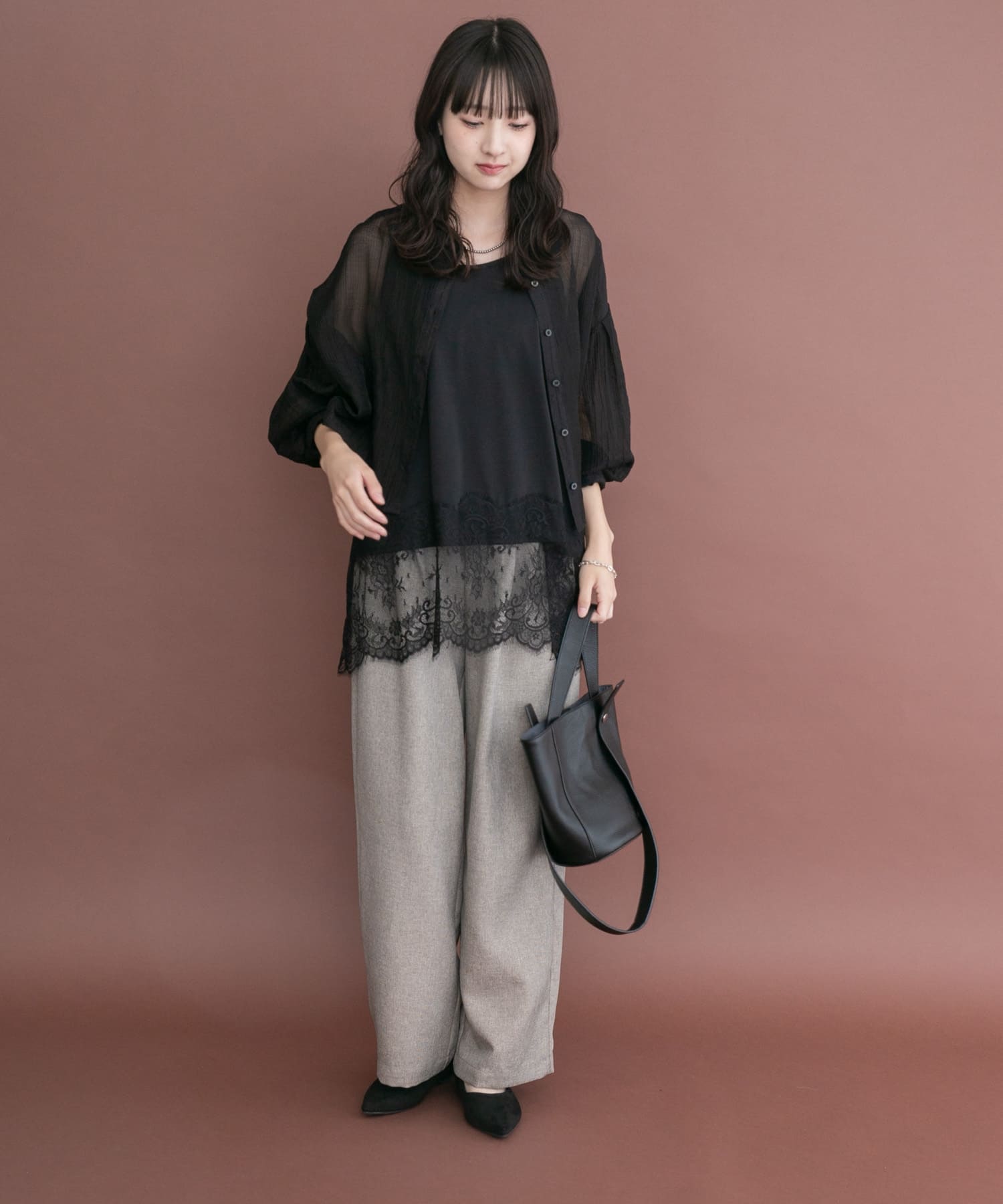 身長：160cm サイズ：Free