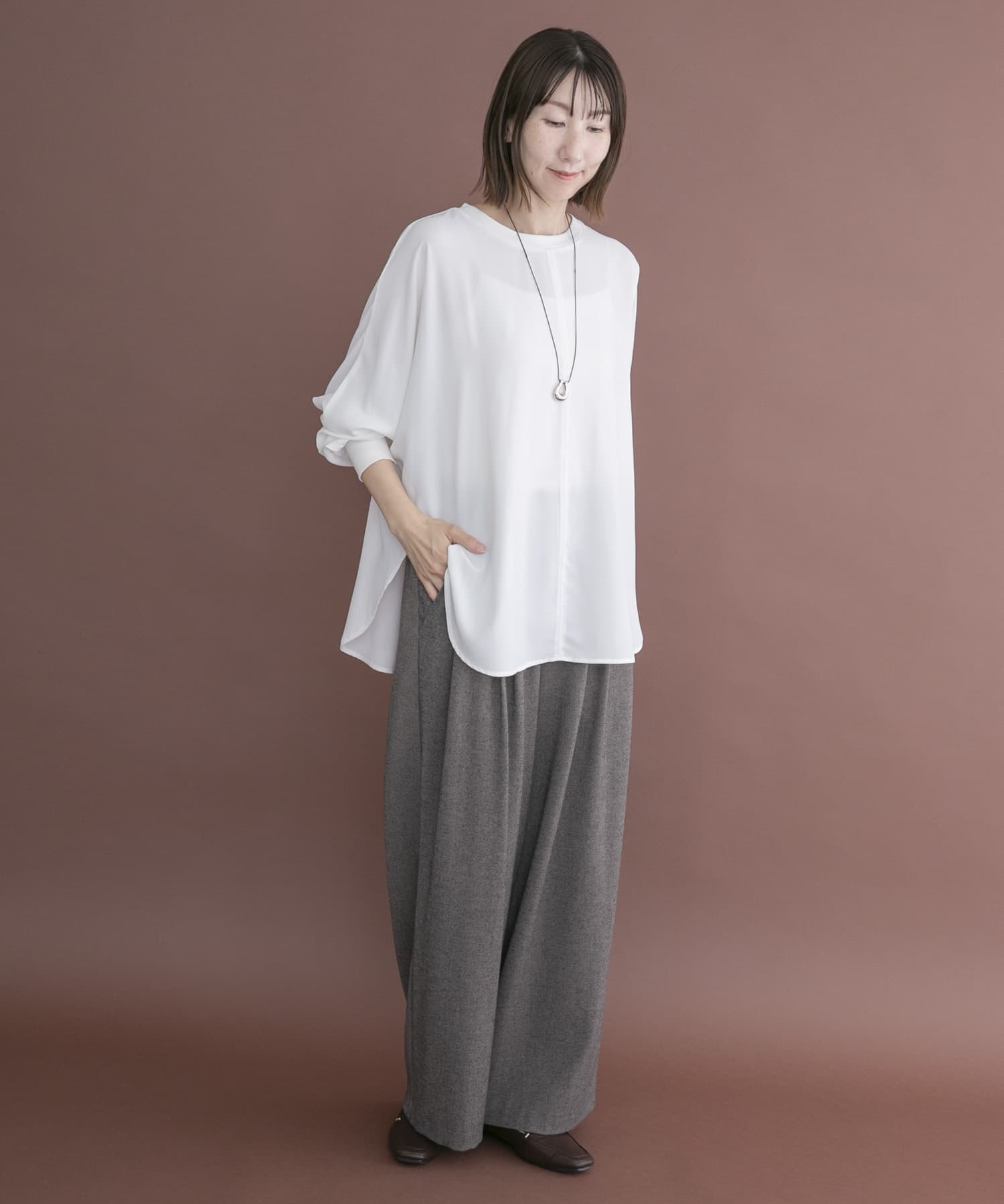 身長：164cm サイズ：Free