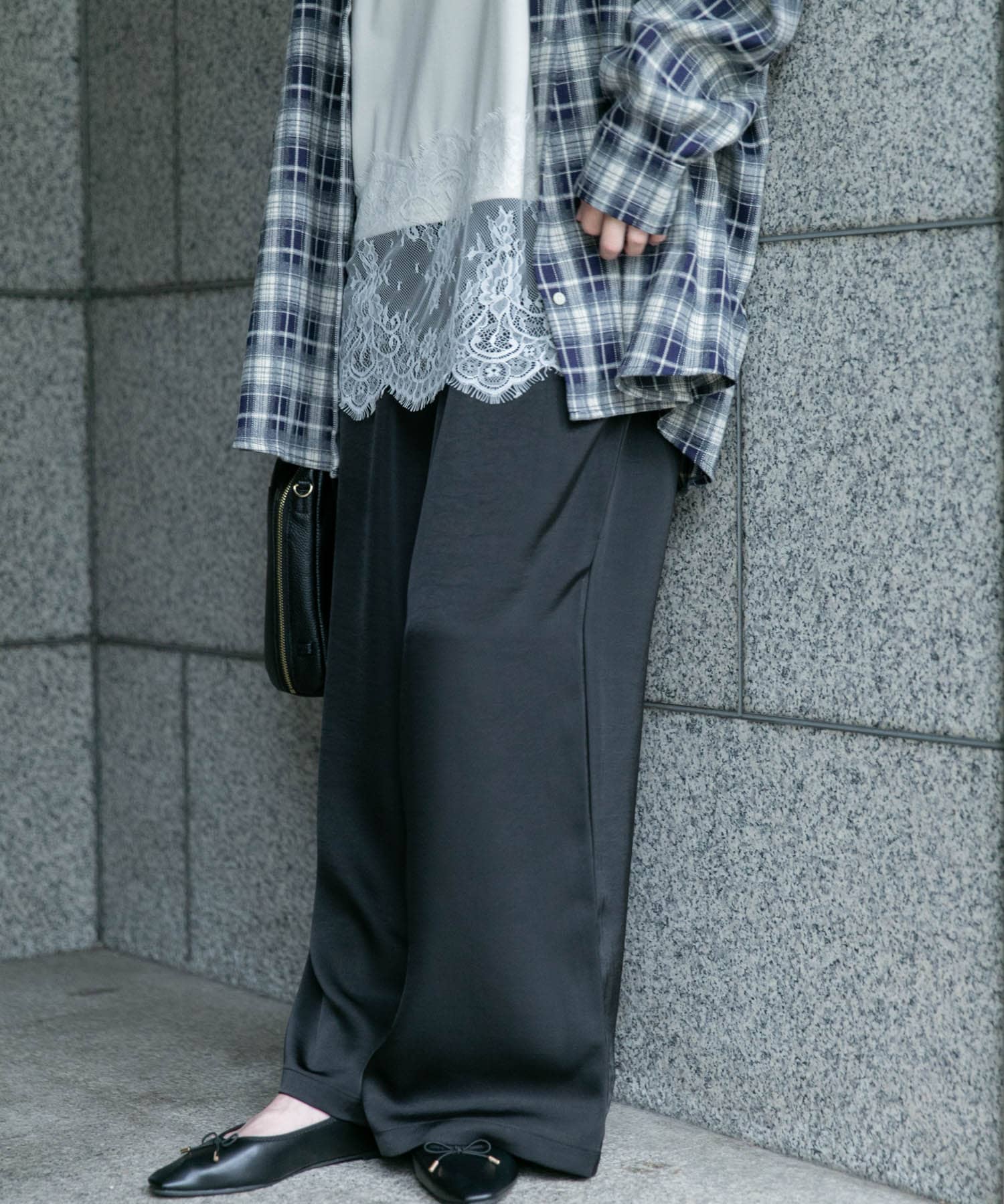 ヴィンテージサテンパンツ