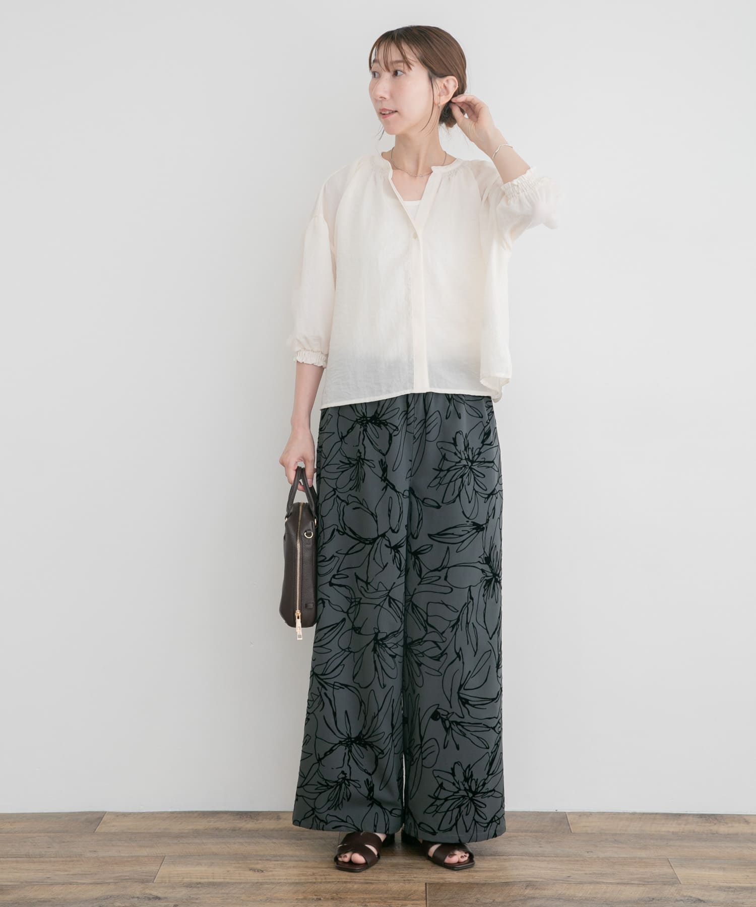 身長：164cm サイズ：Free