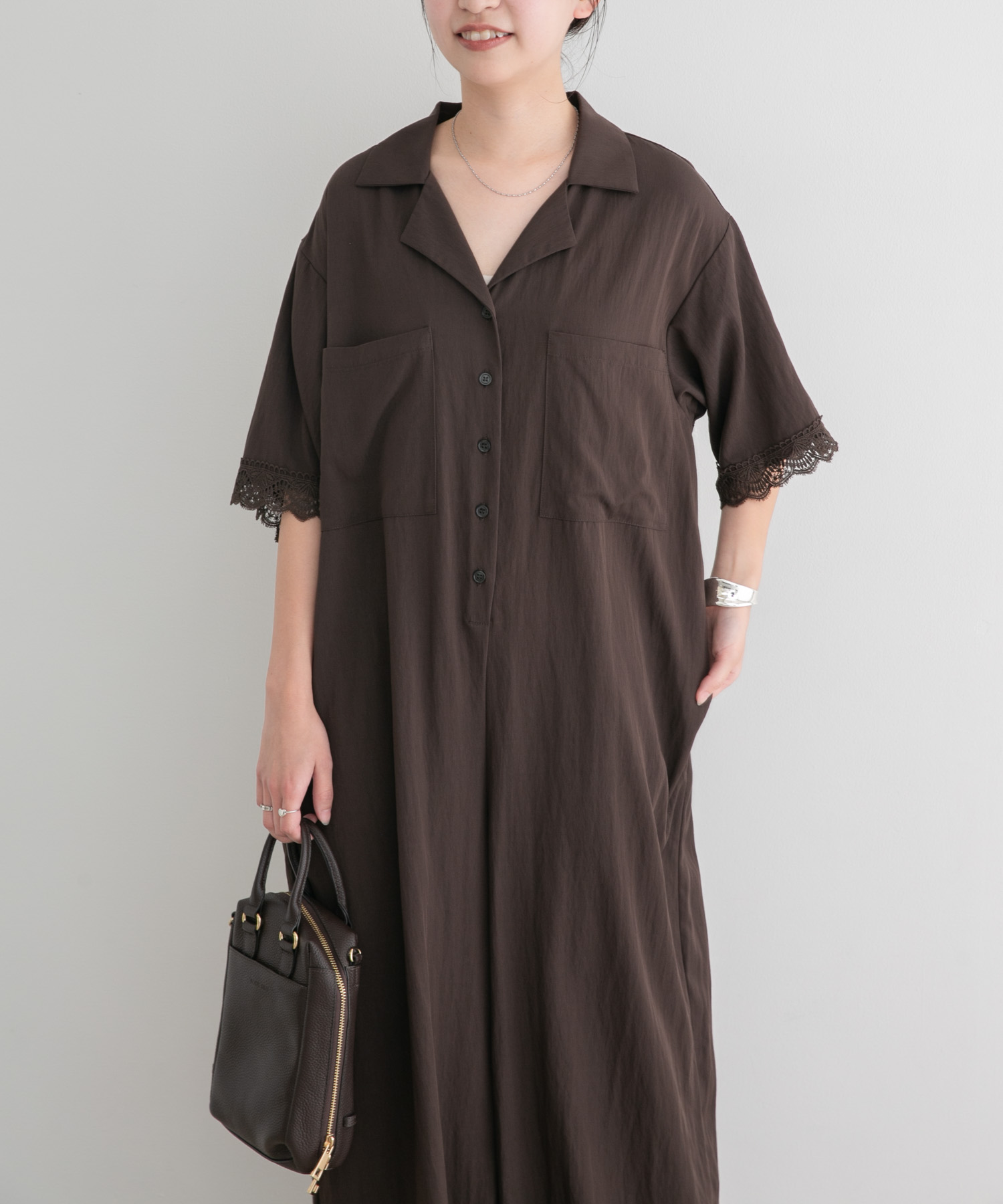身長：157cm サイズ：Free