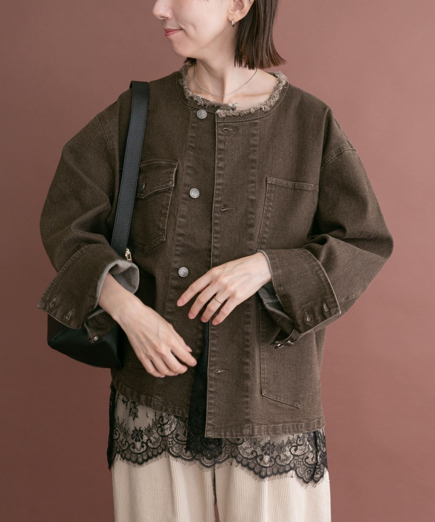 身長：164cm サイズ：Free