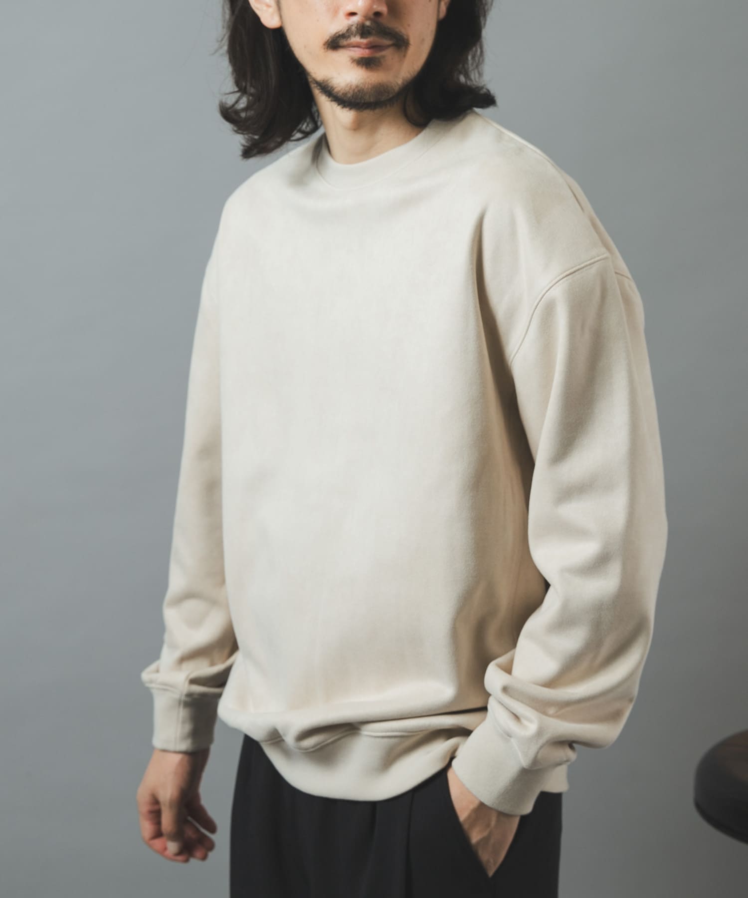 裏フリースF.S. クルーネックプルオーバー