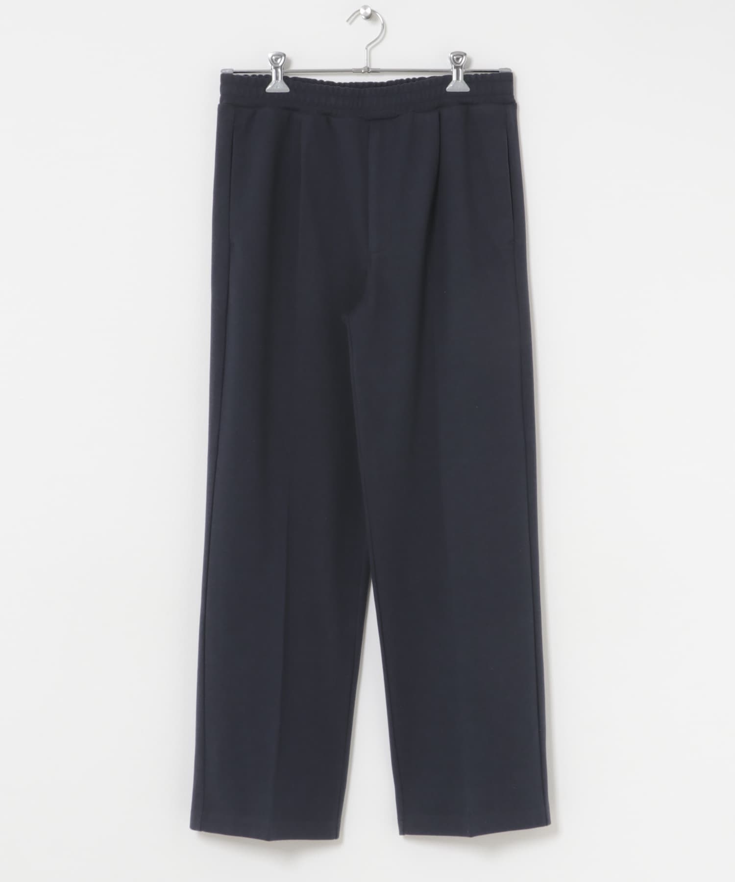 『静電気防止/毛玉防止』ウールライク ヒート コンフォートスラックス NAVY S