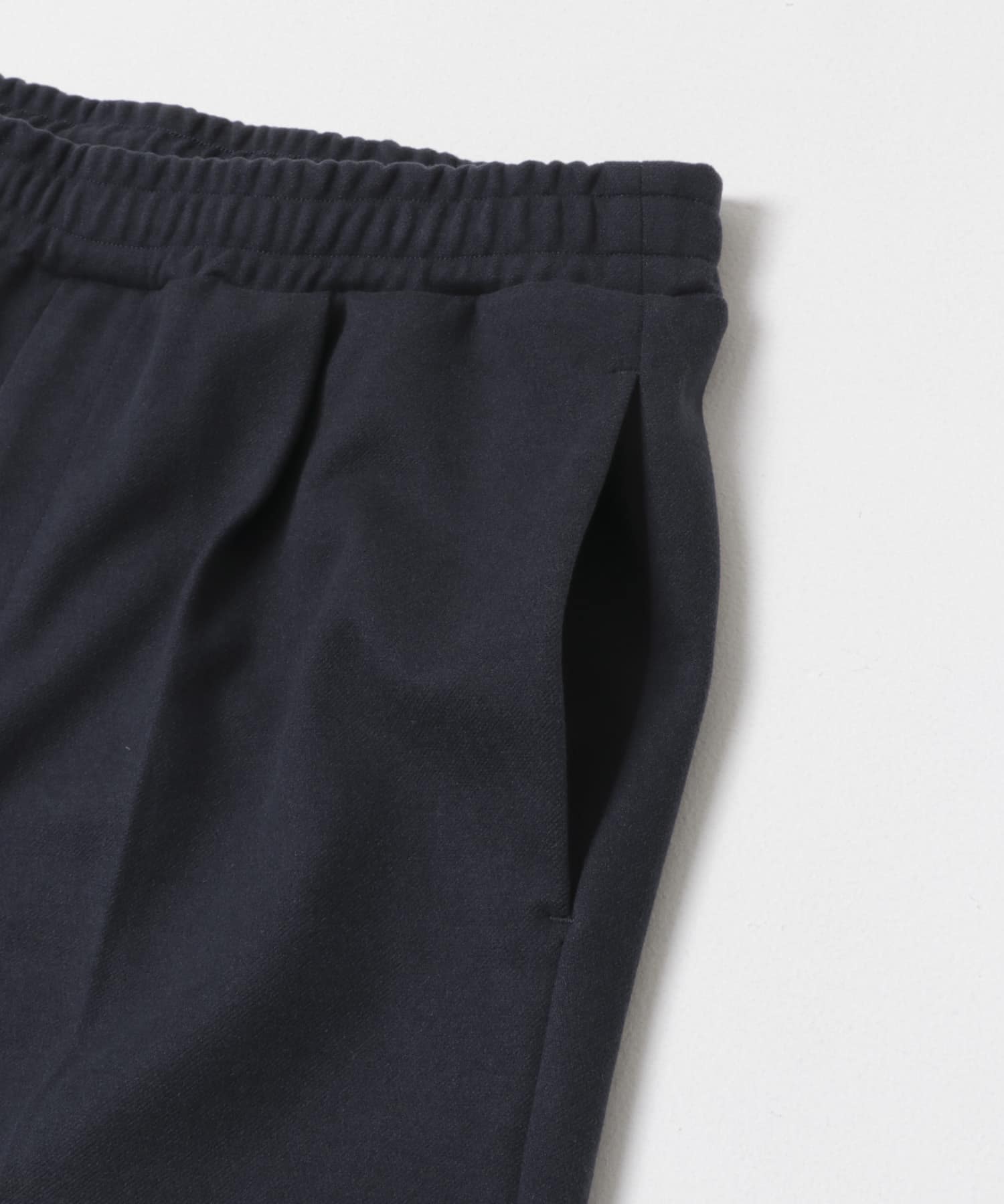 『静電気防止/毛玉防止』ウールライク ヒート コンフォートスラックス NAVY S