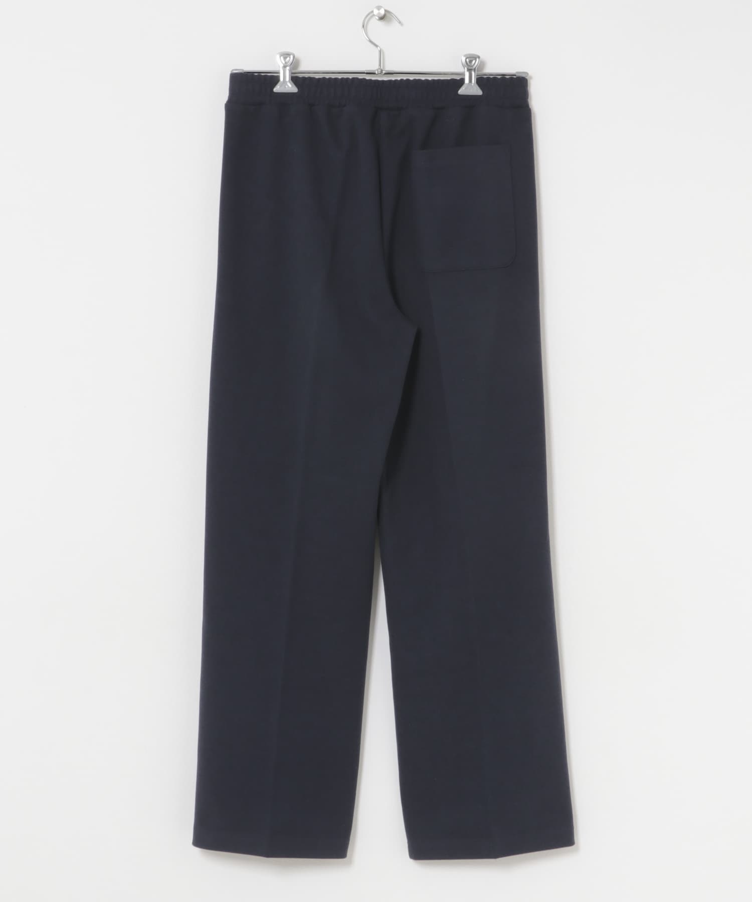 『静電気防止/毛玉防止』ウールライク ヒート コンフォートスラックス NAVY S