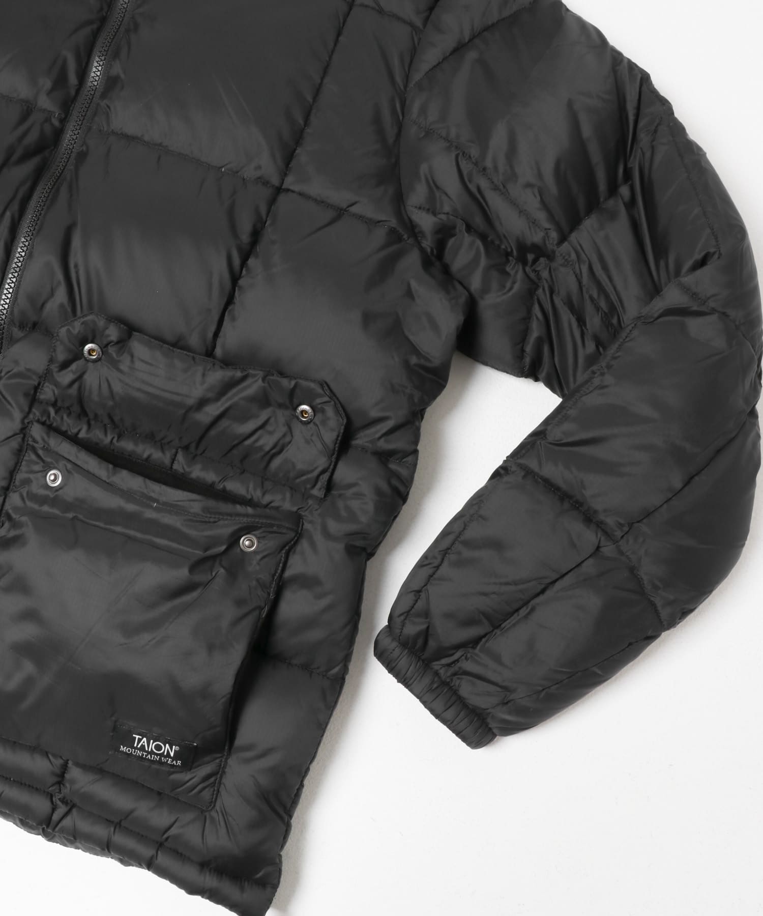 TAION　Mt.Hi-Neck Volume Down Jacket BLACK M
