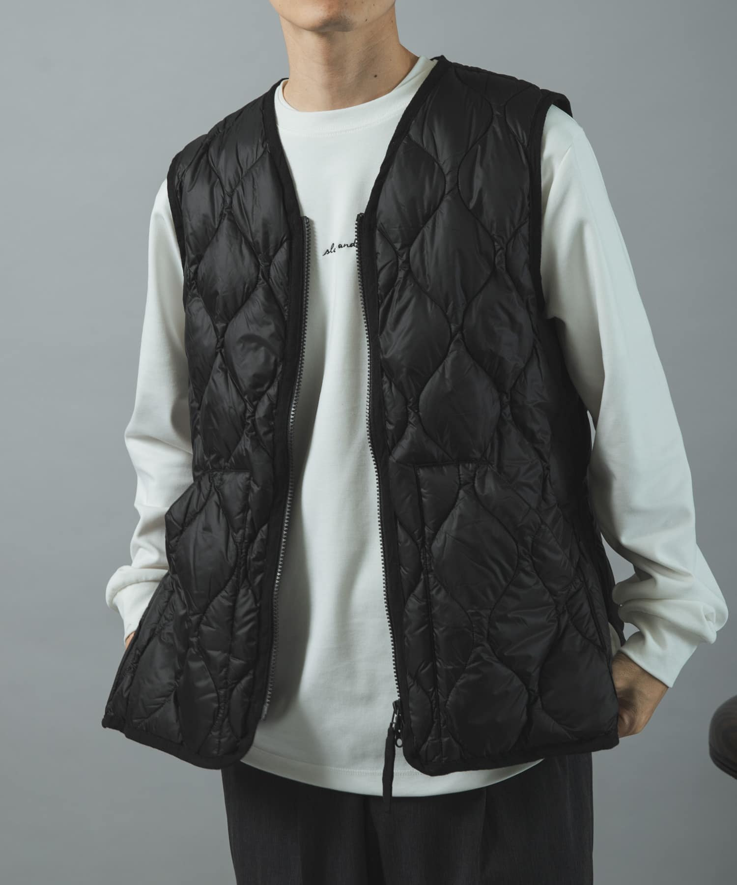 TAION　Military Wzip Down Vest