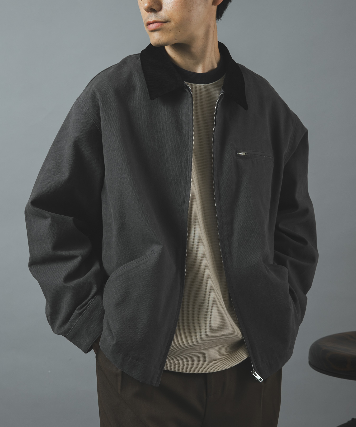 Check Lined Duck Barn JACKET