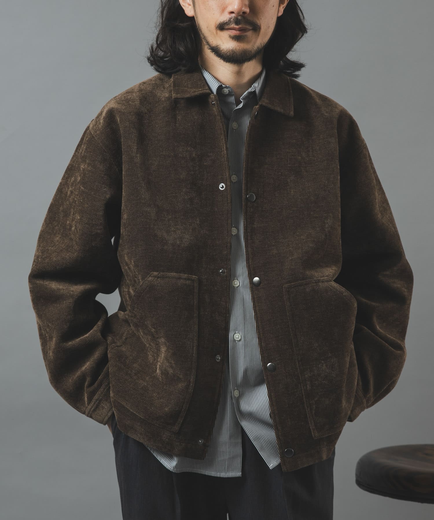 WOVEN MOLLE コーチジャケット(M D.BROWN): アウター｜URBAN RESEARCH