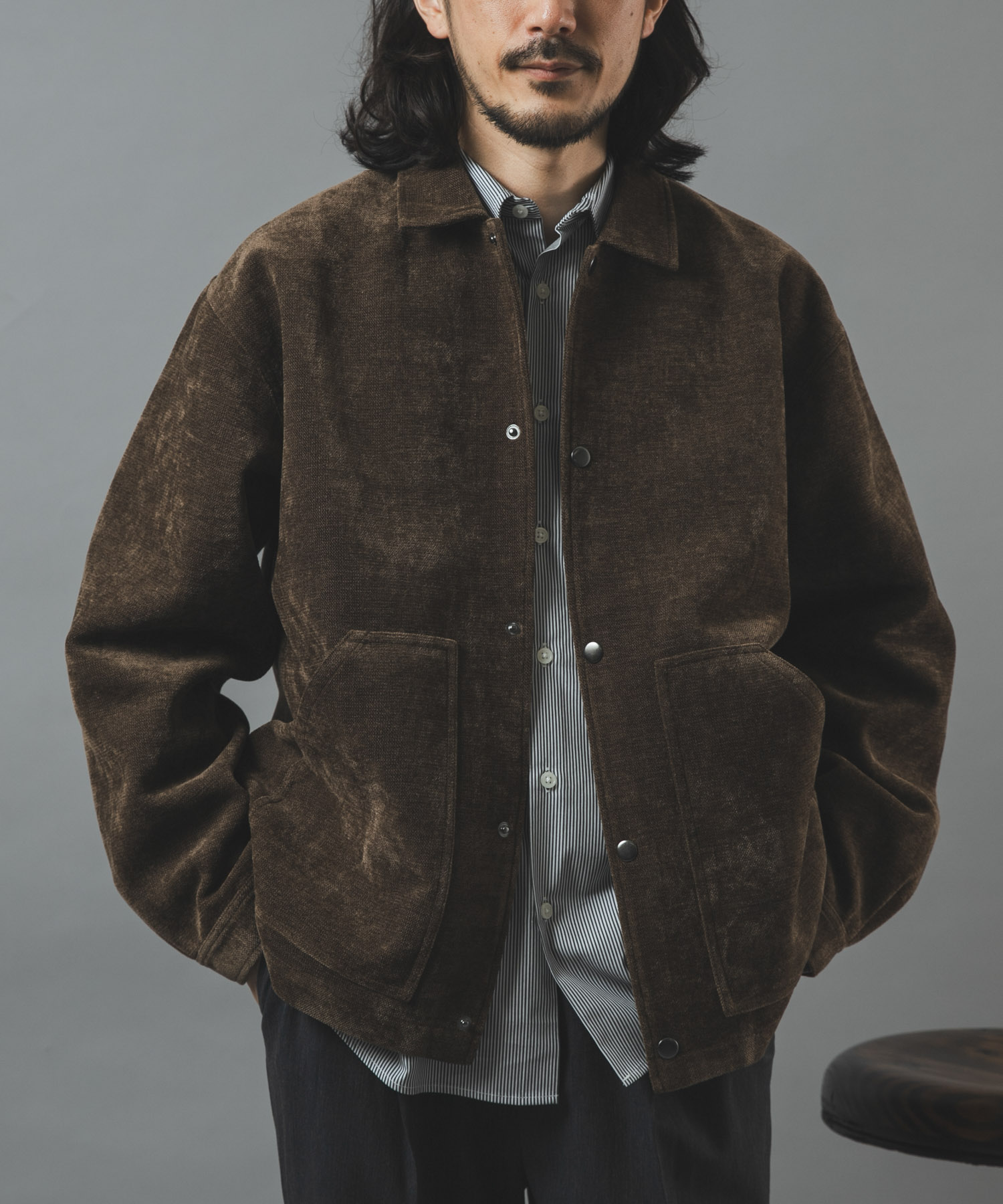 WOVEN MOLLE コーチジャケット