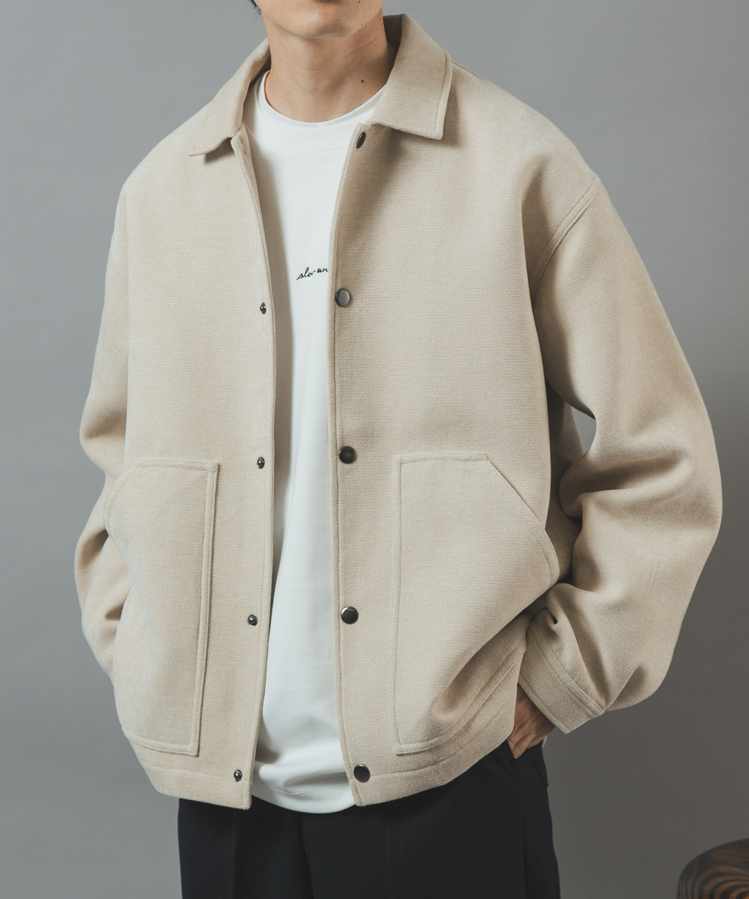 WOVEN MOLLE コーチジャケット