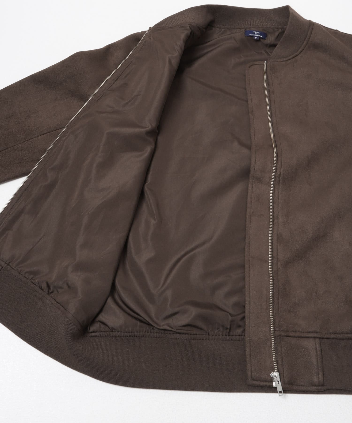 F.S. MA-1 ジップアップブルゾン D.BROWN M