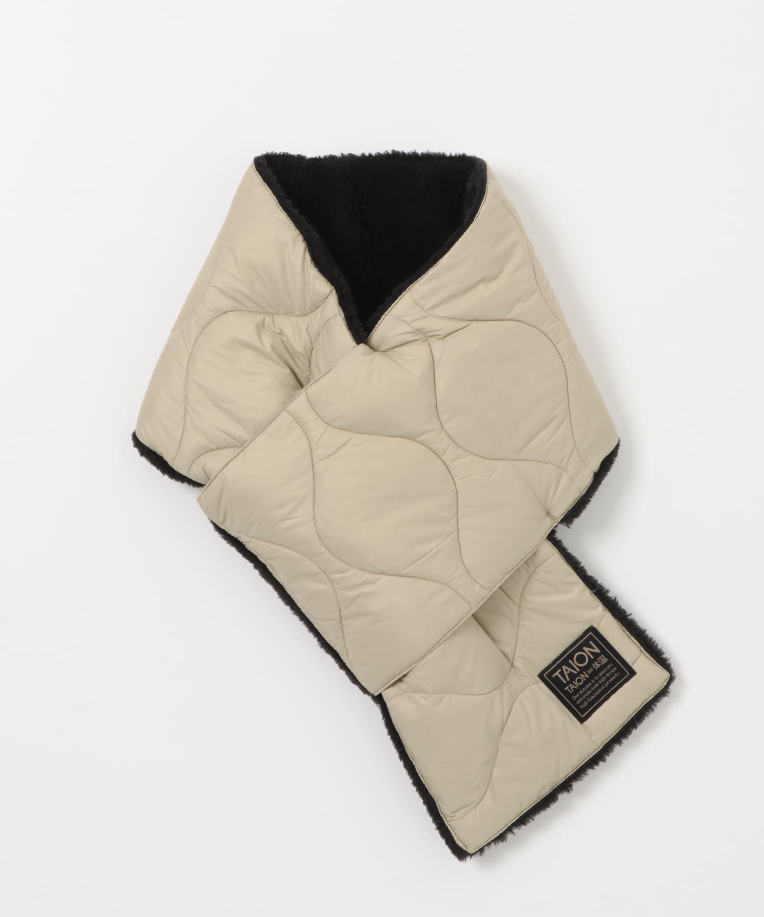 TAION　Reversible Down Scarf