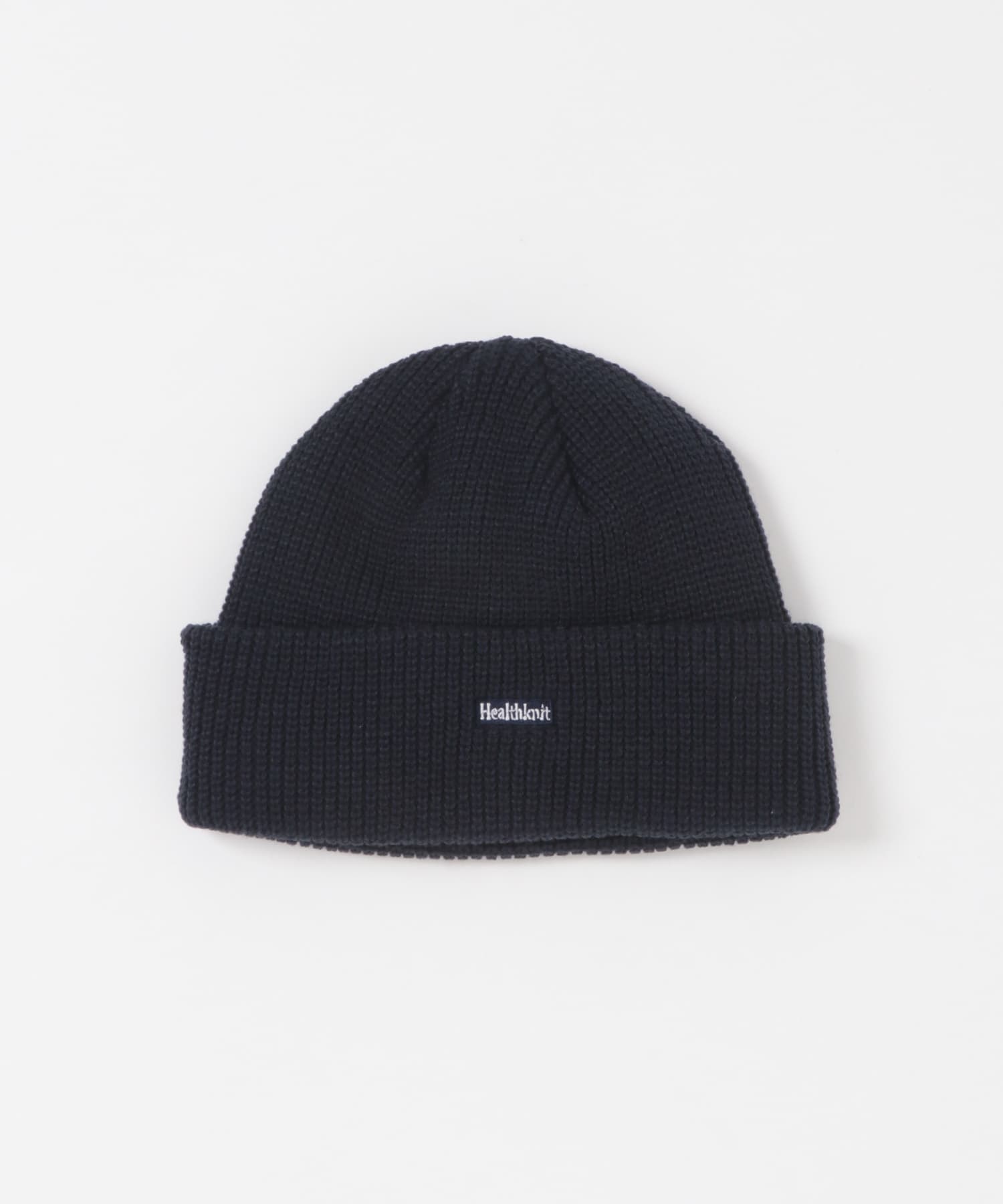 Healthknit　ワンポイントロゴ刺繍ニットCAP
