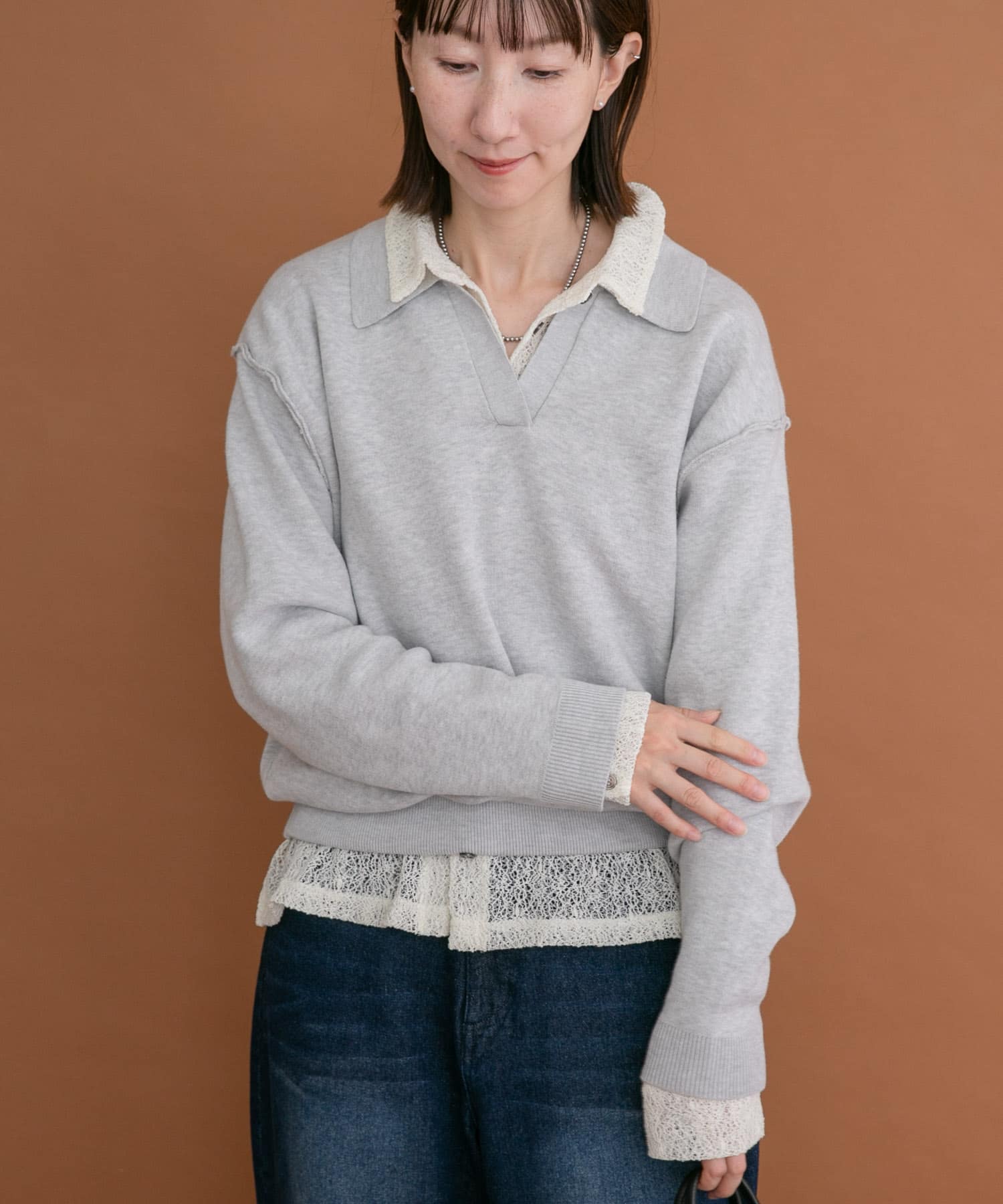 身長：164cm サイズ：Free