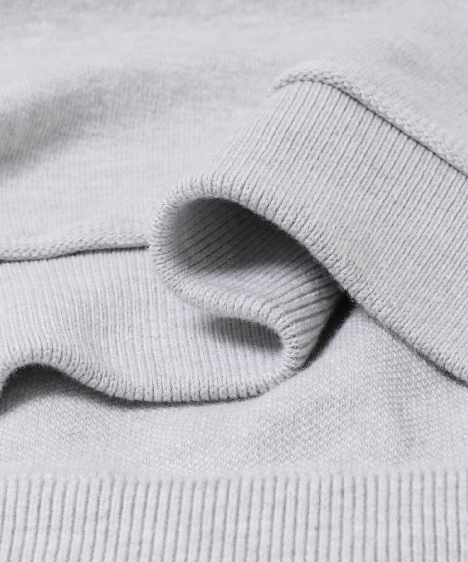襟付きスキッパーニット GRY Free