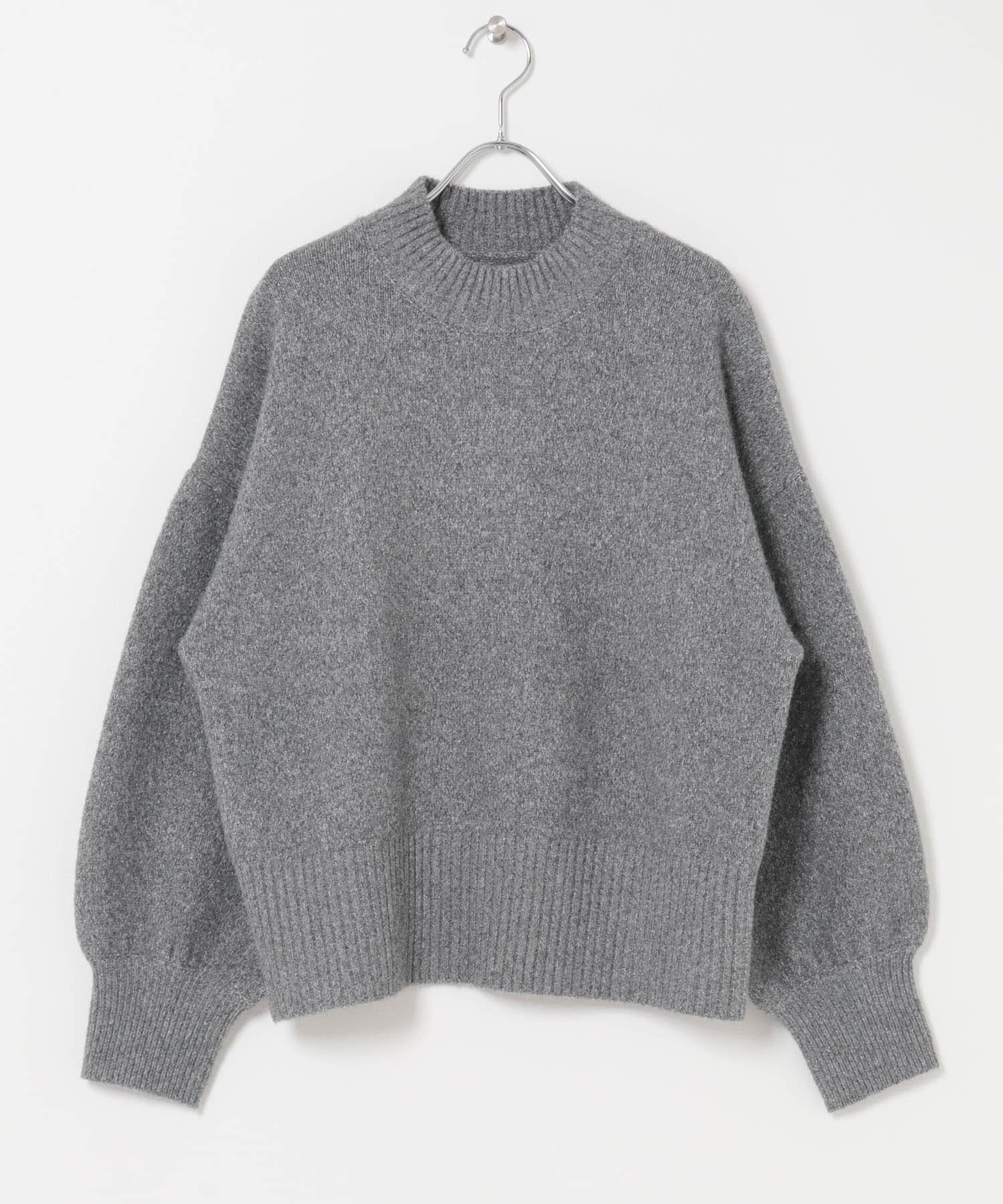 ボリュームスリーブニット GRY Free