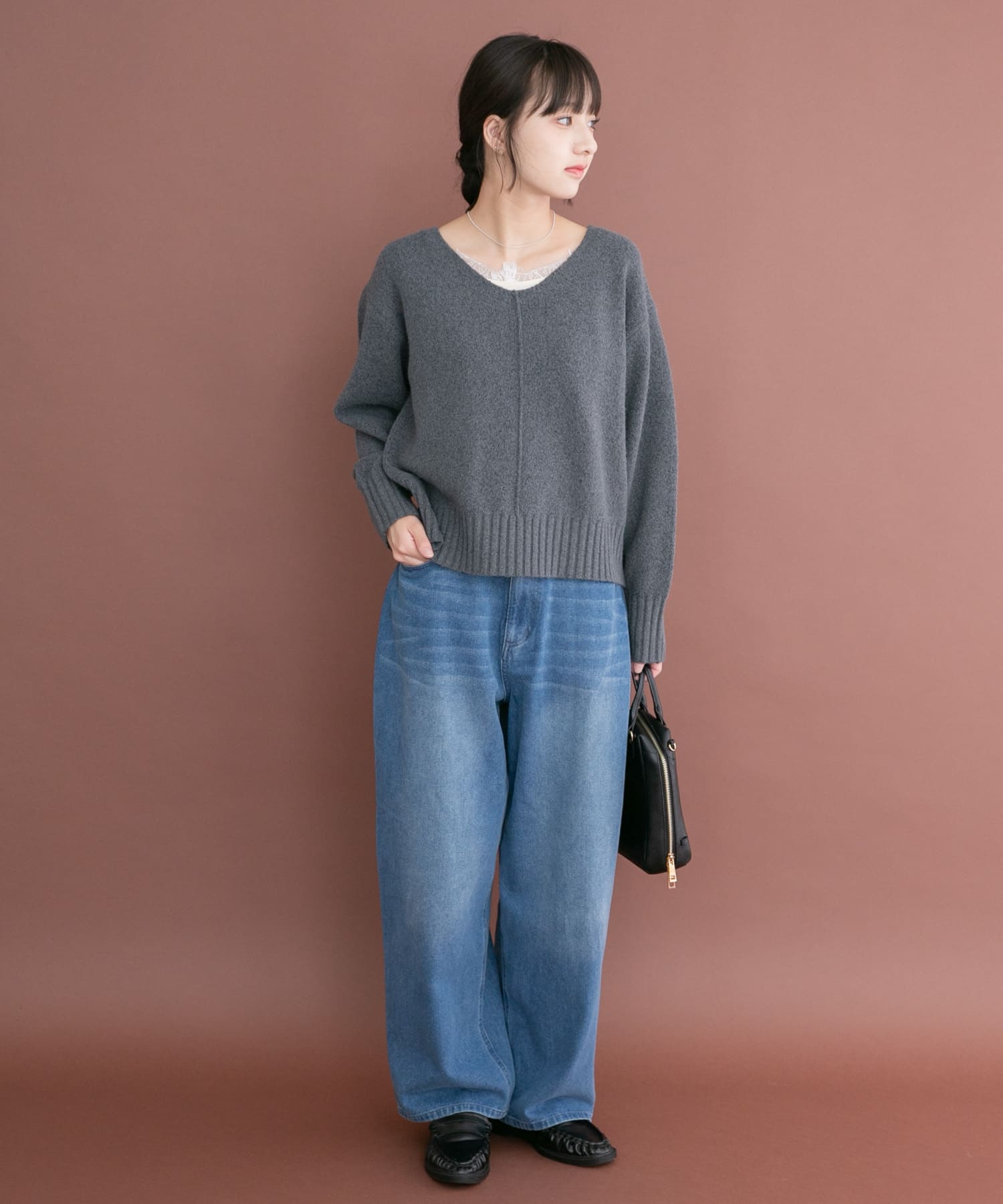 身長：160cm サイズ：Free