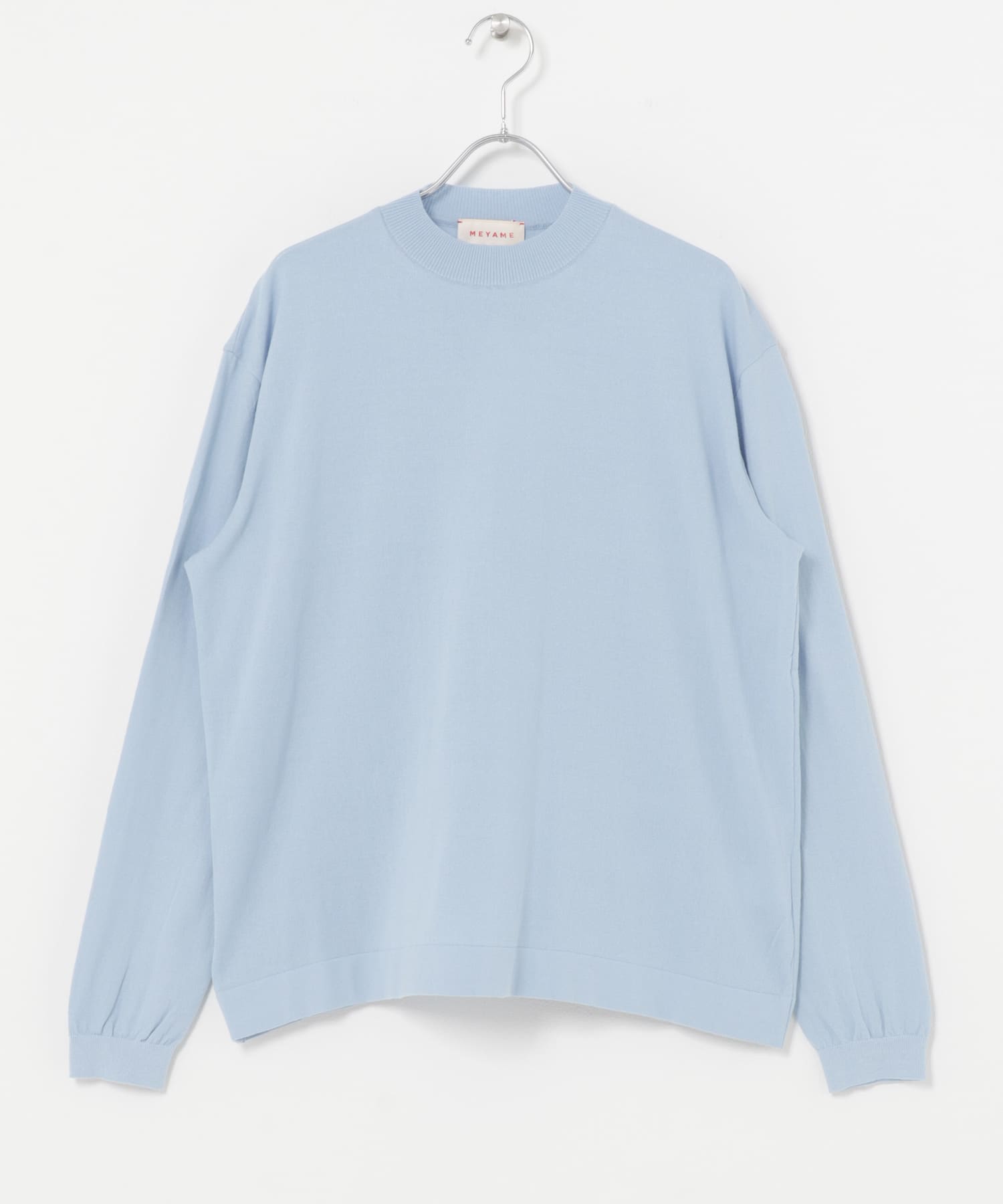 MEYAME　COTTON KNIT LONG SLEEVE TEE