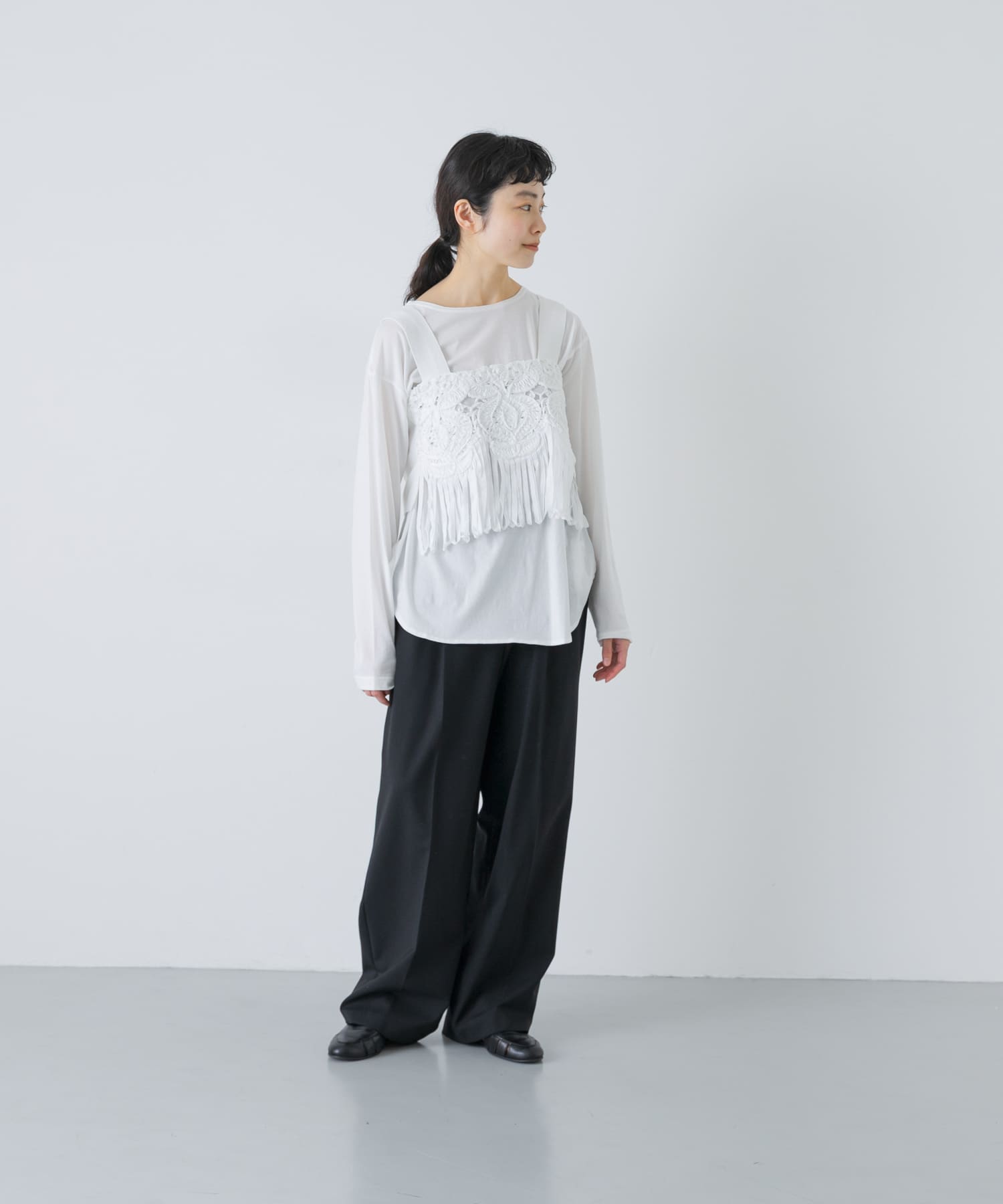身長：162cm サイズ：Free