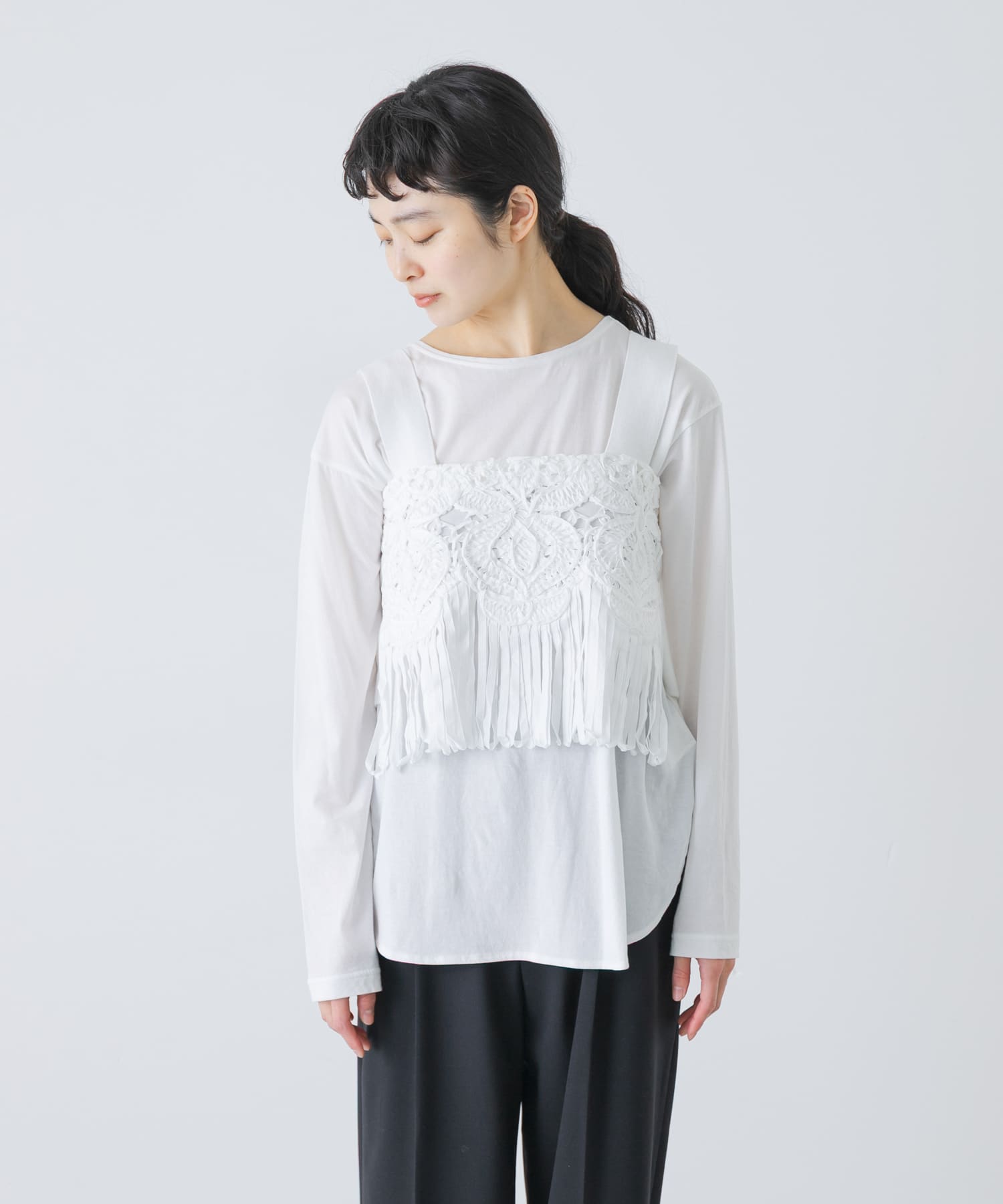 身長：162cm サイズ：Free