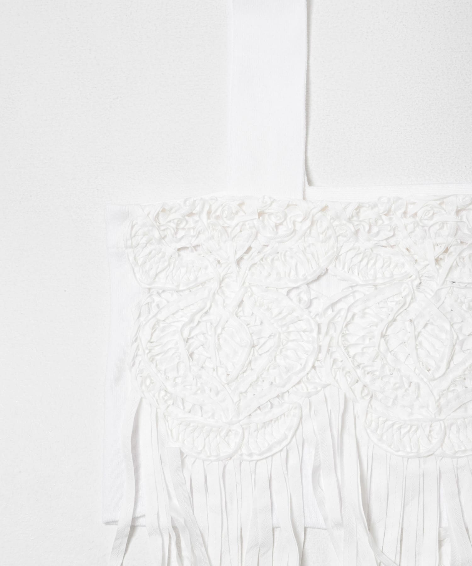 enrica　RACE COTTON KNIT WHITE Free