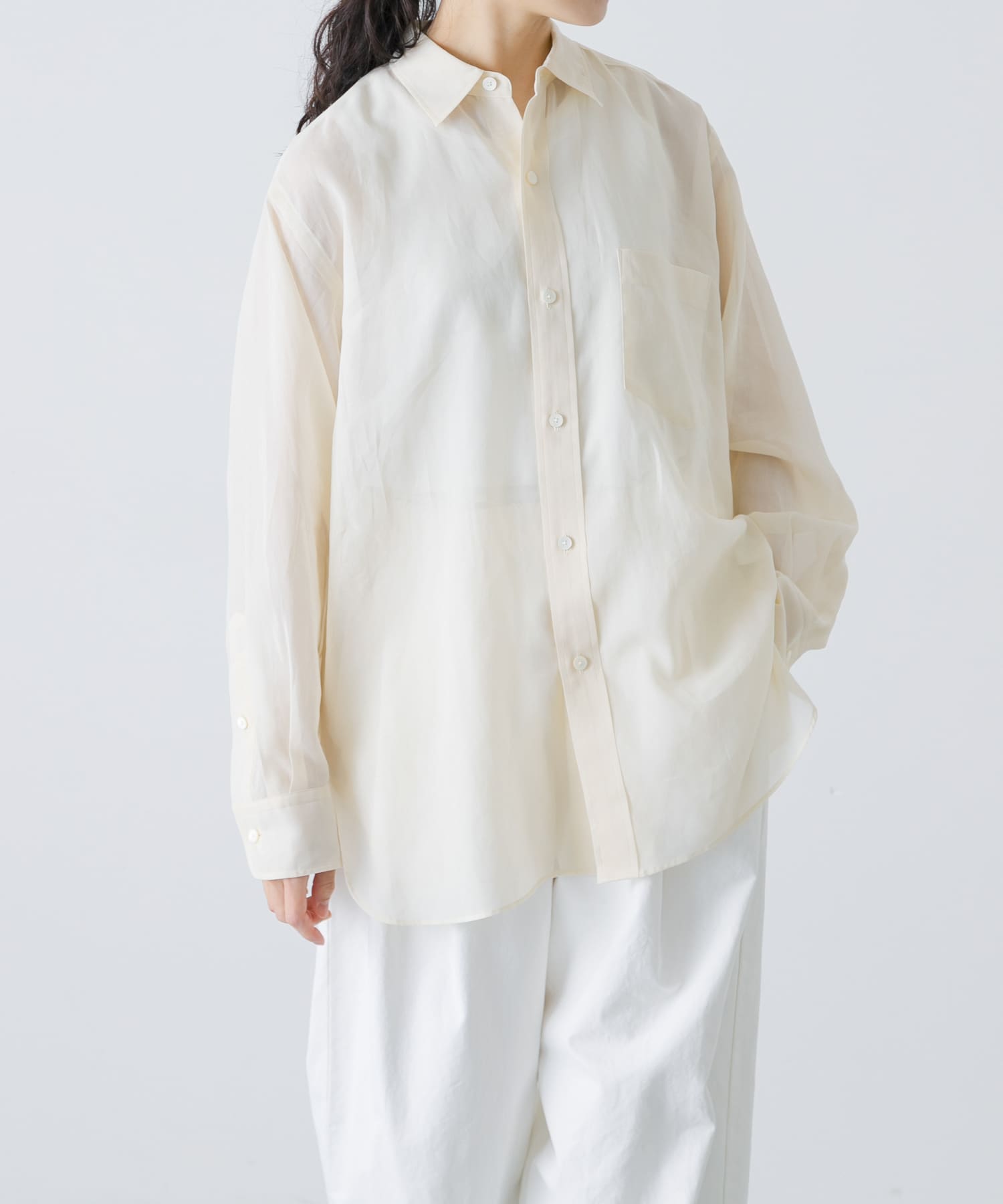YLEVE LAWN LONG SLEEVE SHIRTS(1 L YELLOW): トップス｜URBAN