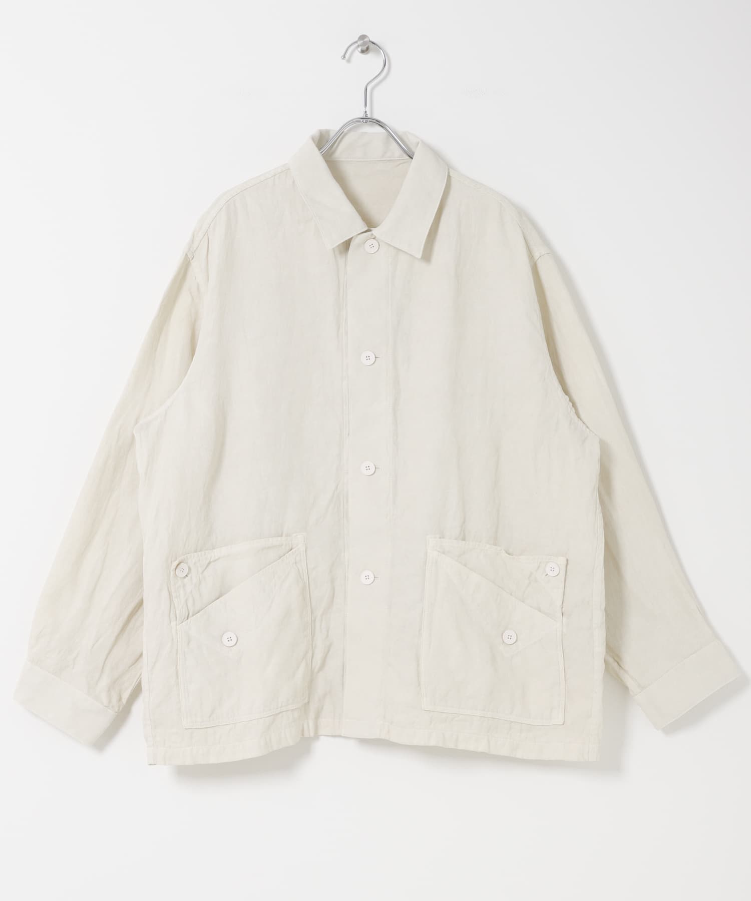 MITTAN　和紙大麻ジャケット(ベンガラ染)