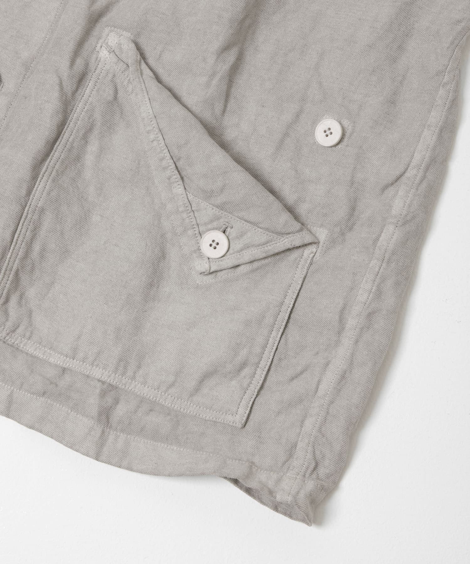 MITTAN　和紙大麻ジャケット(ベンガラ染) 松煙 2