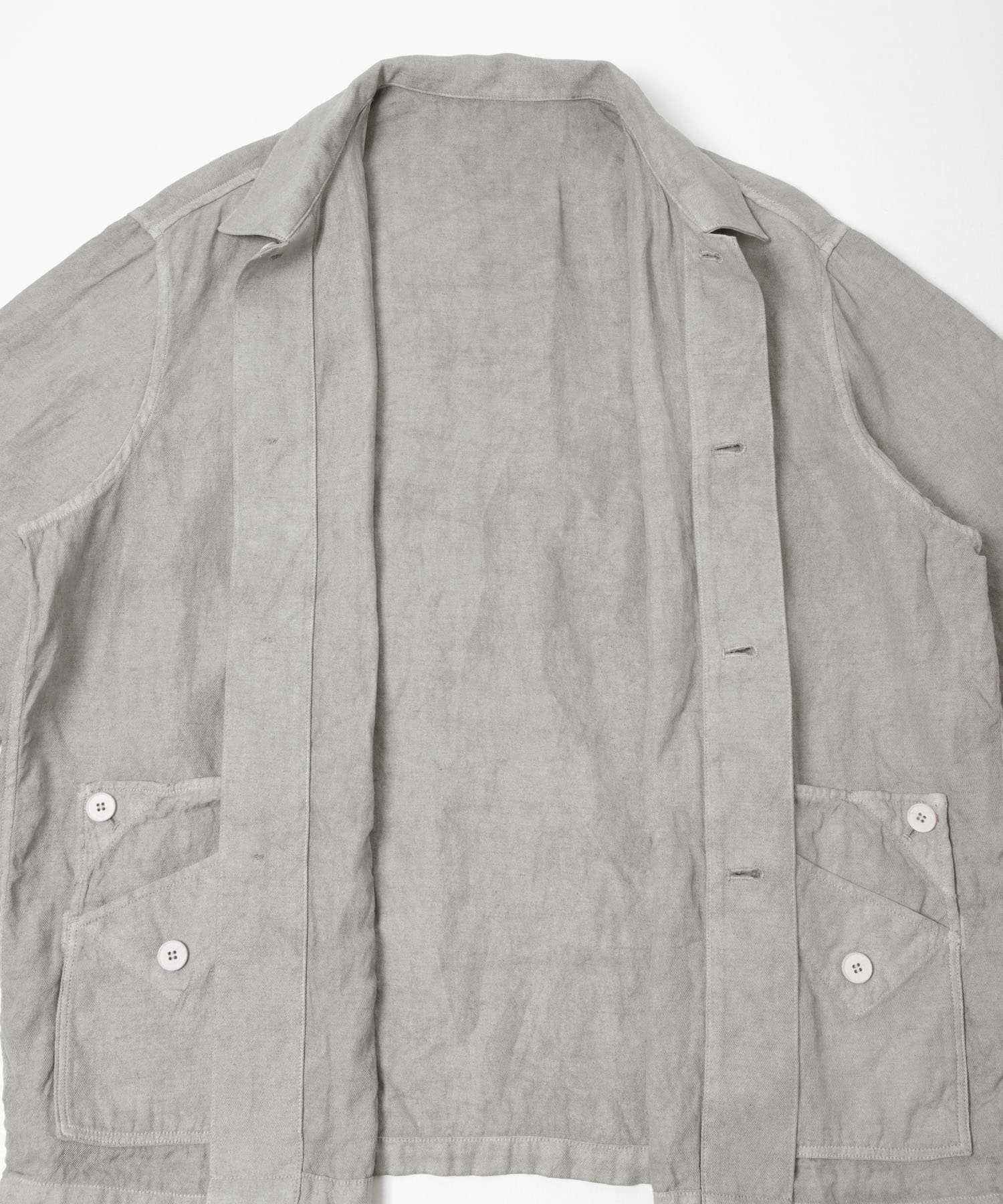 MITTAN　和紙大麻ジャケット(ベンガラ染) 松煙 2