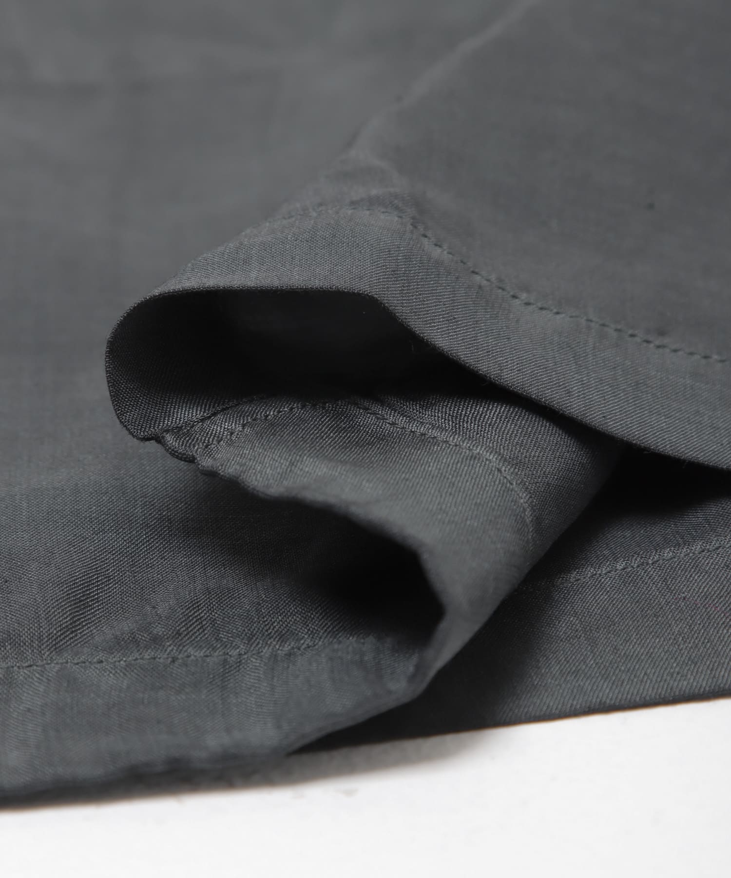 MITTAN　ラミーシルクワイドジャケット草木濃染 藍鬱金墨 2