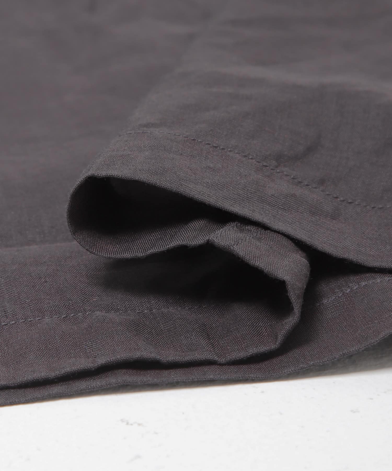 MITTAN　ラミーシルクワイドジャケット 墨黒 2