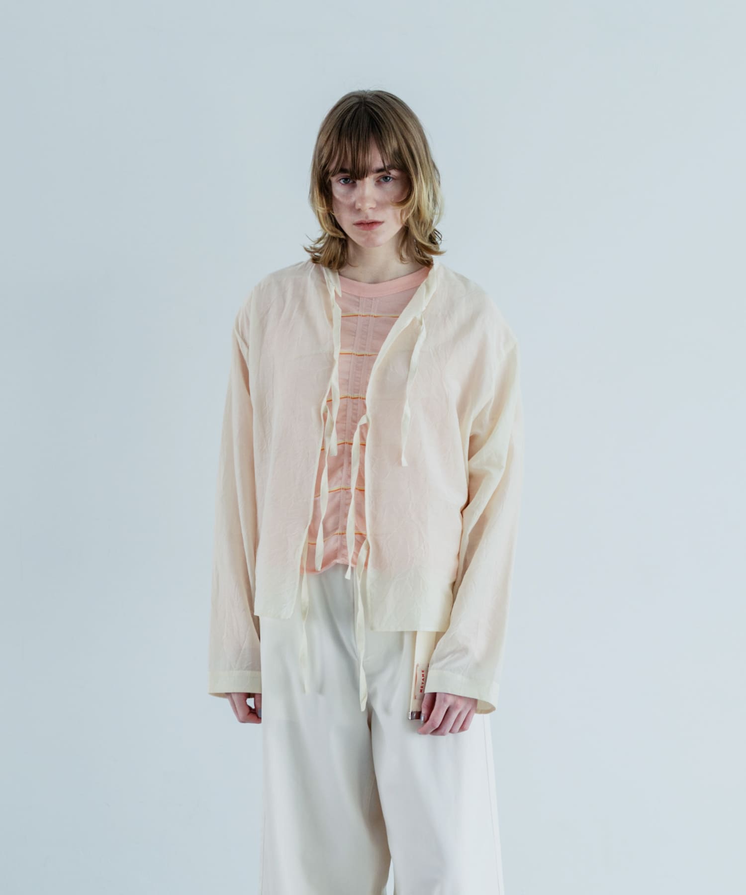 MEYAME　COTTON SILK BLOUSE JACKET