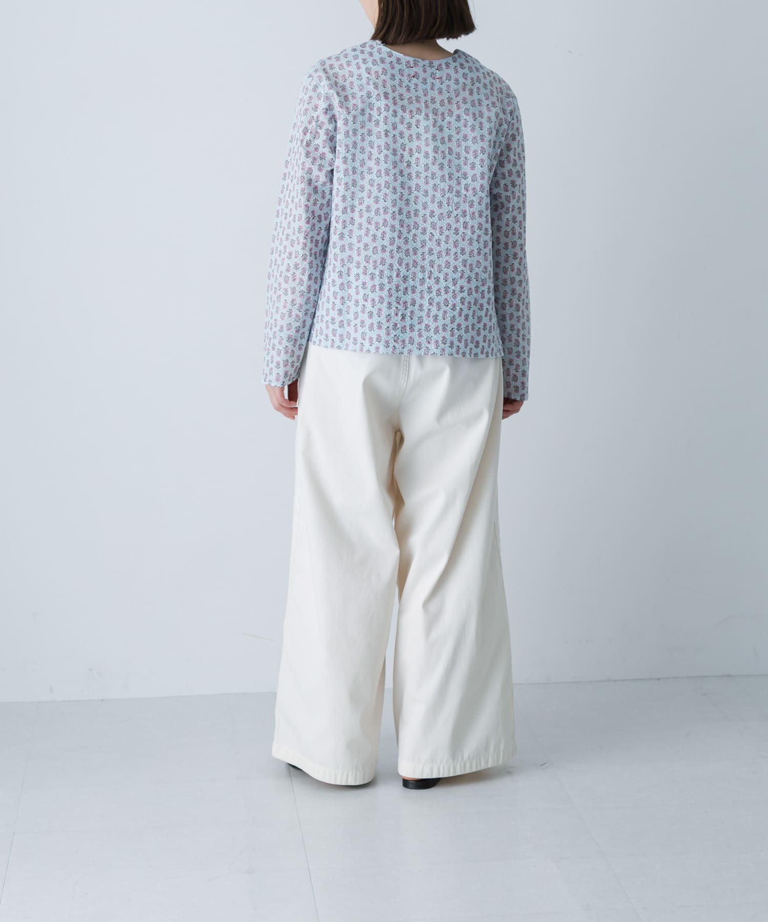 MEYAME COTTON PRINT BLOUSE(Free NAVY): トップス｜URBAN RESEARCH