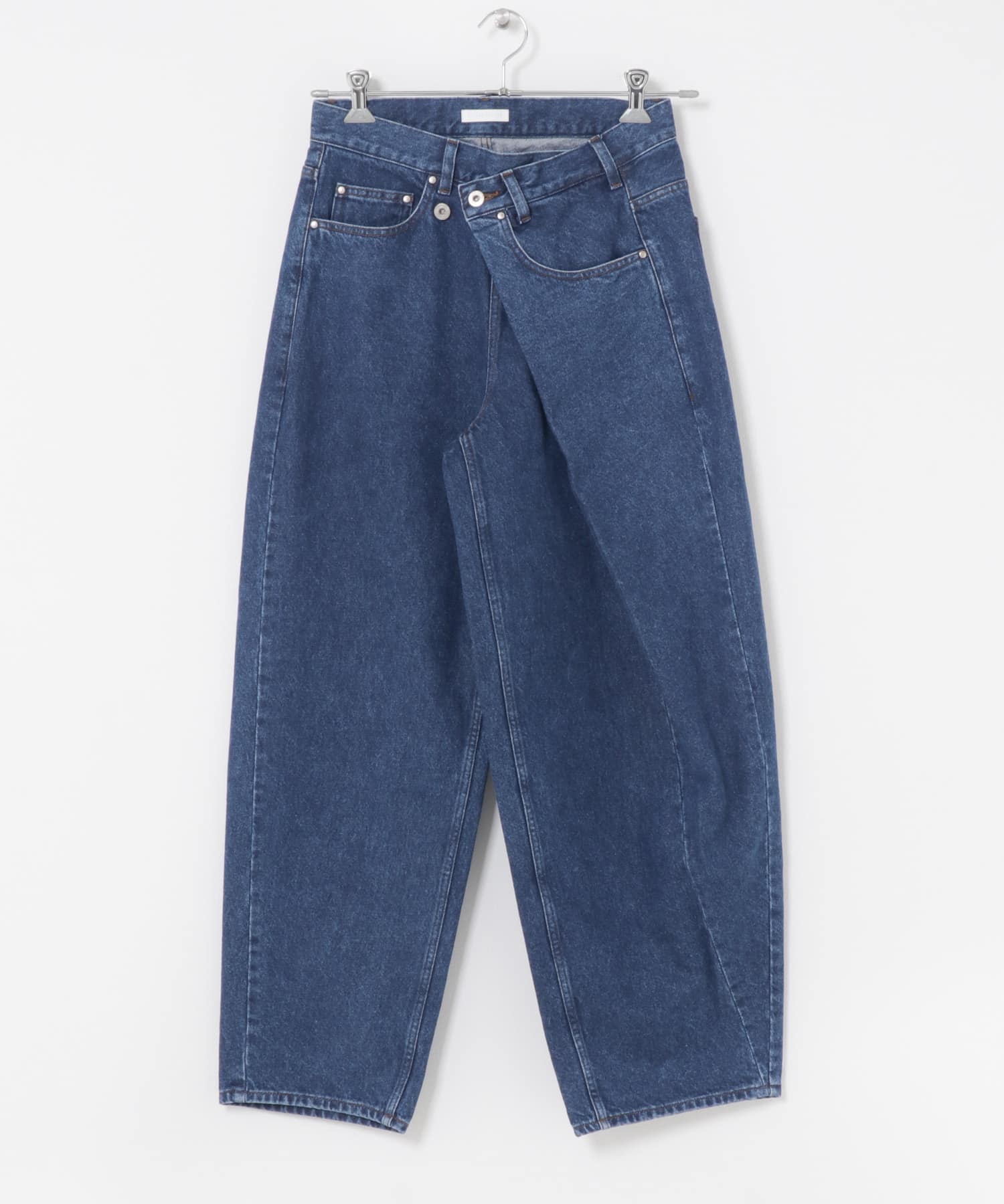 UNDECORATED　WRAPPED DENIM JEANS INDIGO 0