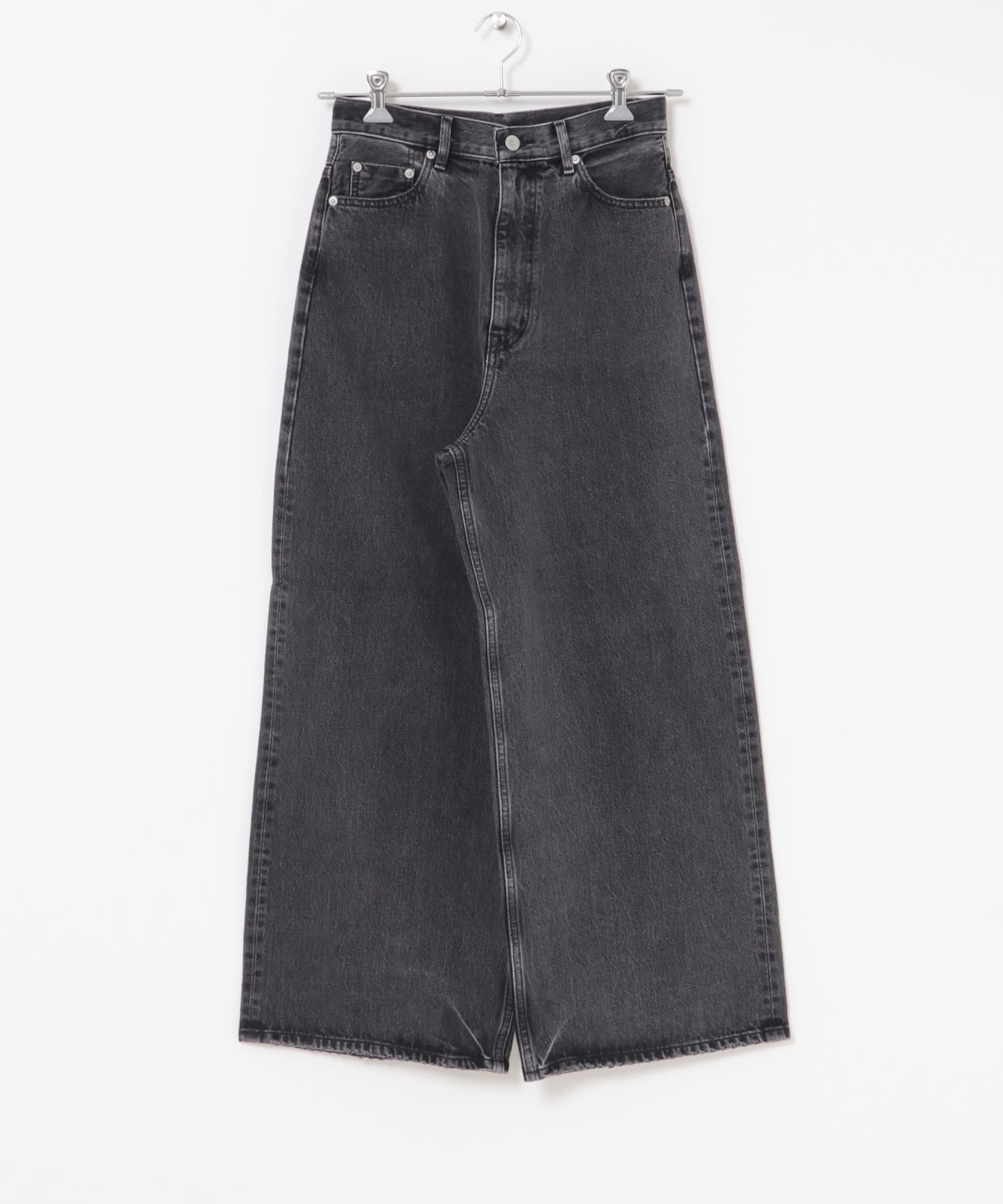 YLEVE　DENIM HIGH WAIST WIDE