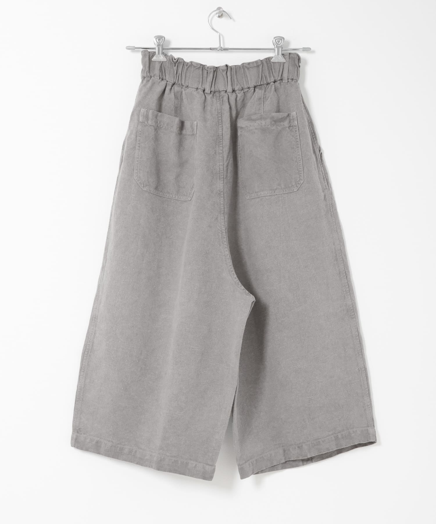 MITTAN　起毛大麻ワイドパンツ 薄炭 2