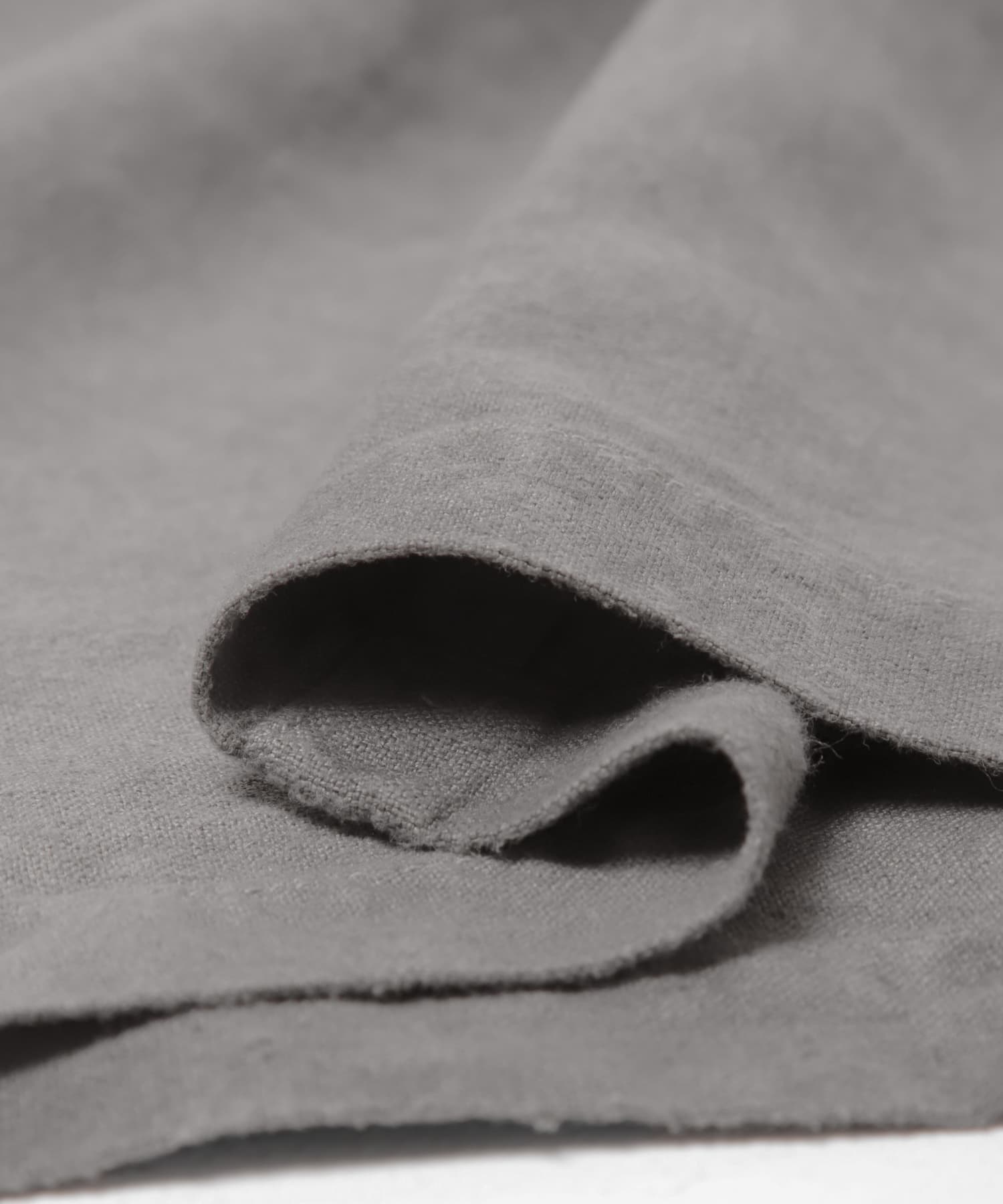 MITTAN　起毛大麻ワイドパンツ 薄炭 2