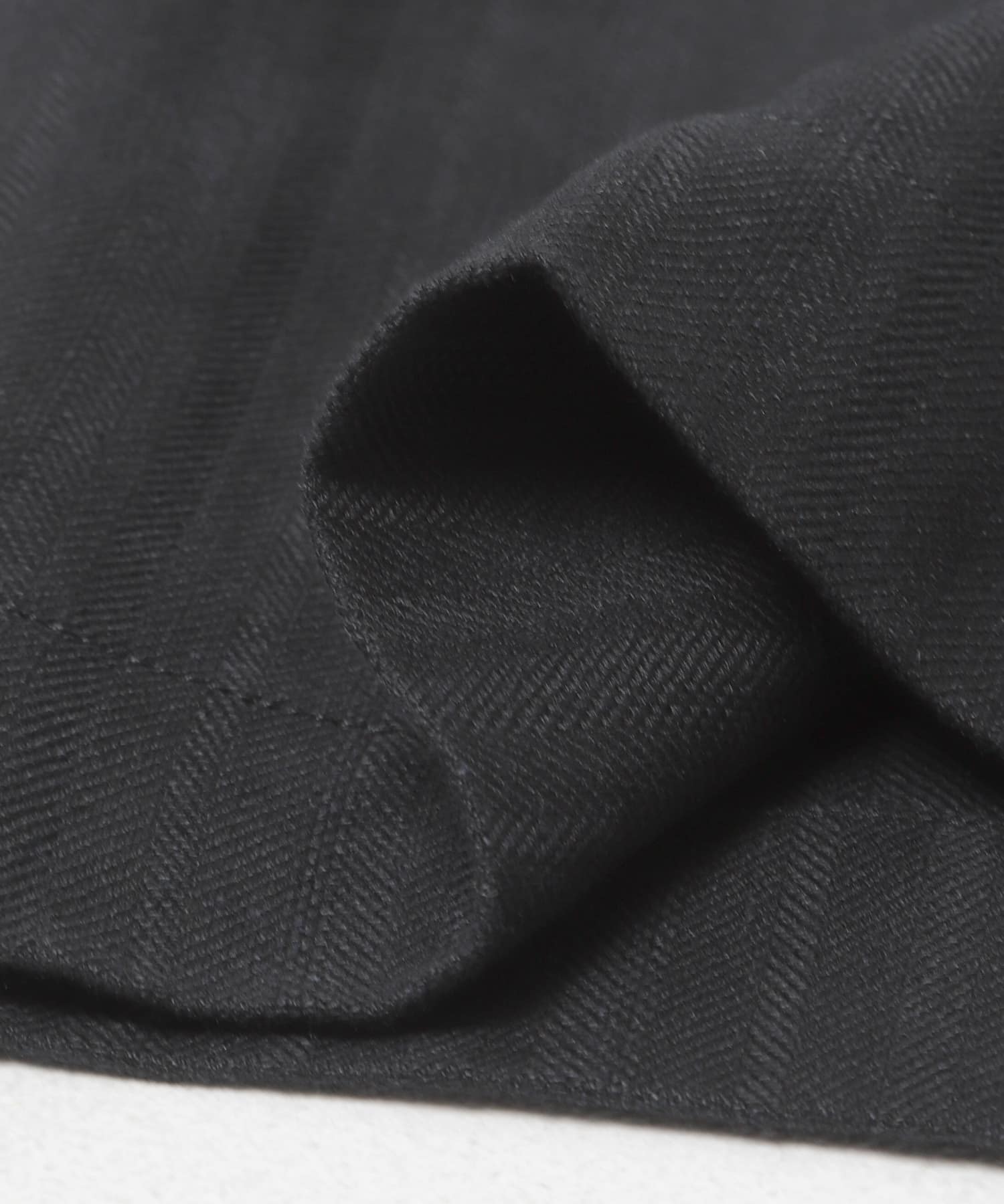 HAVERSACK　ヘリンボーンユーティリティーパンツ Black 1