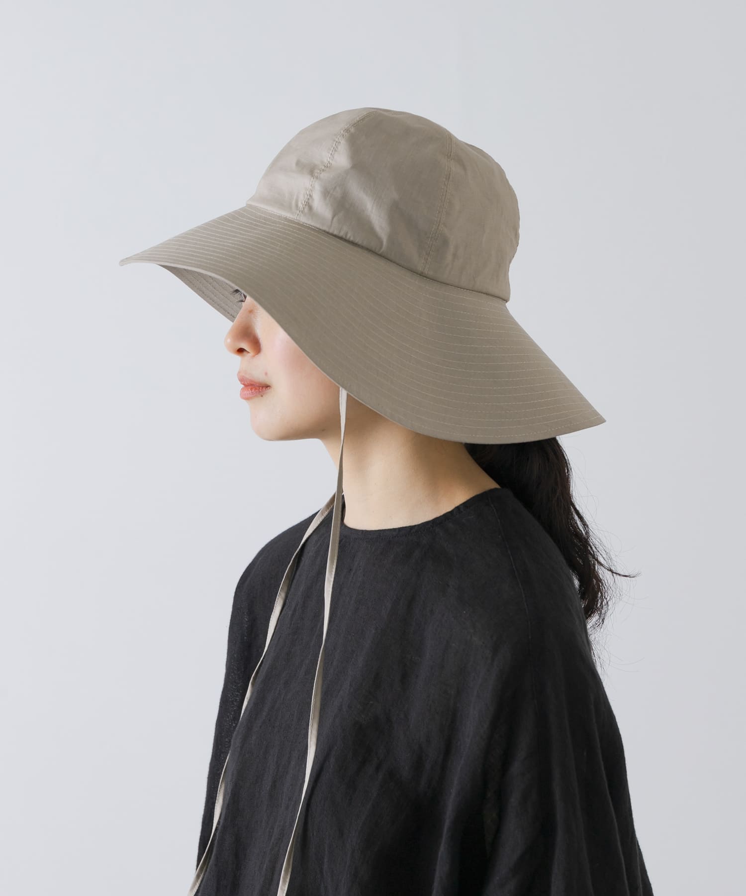 mature ha.　RIPSTOP GARDEN HAT GREIGE One