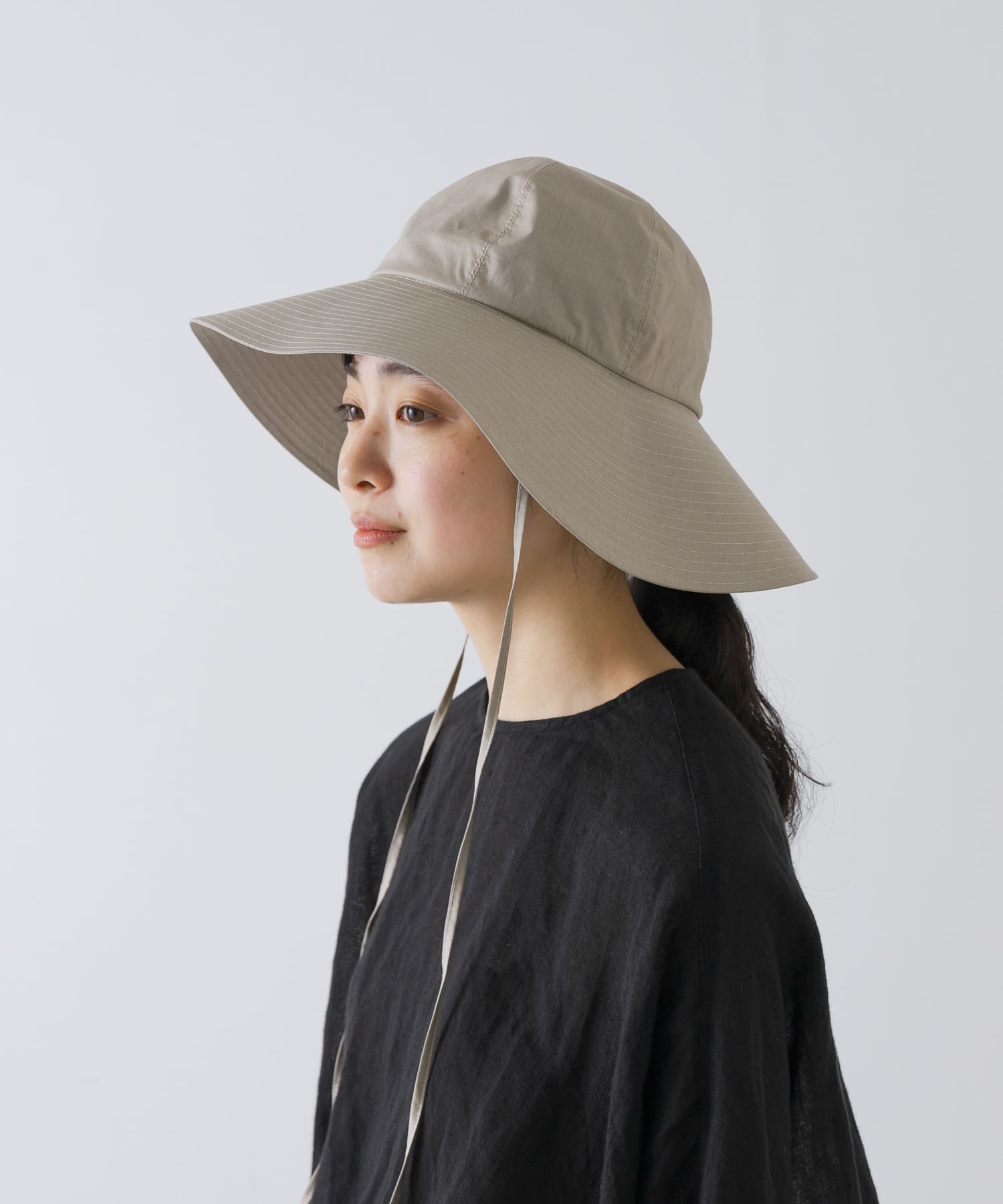 mature ha.　RIPSTOP GARDEN HAT GREIGE One