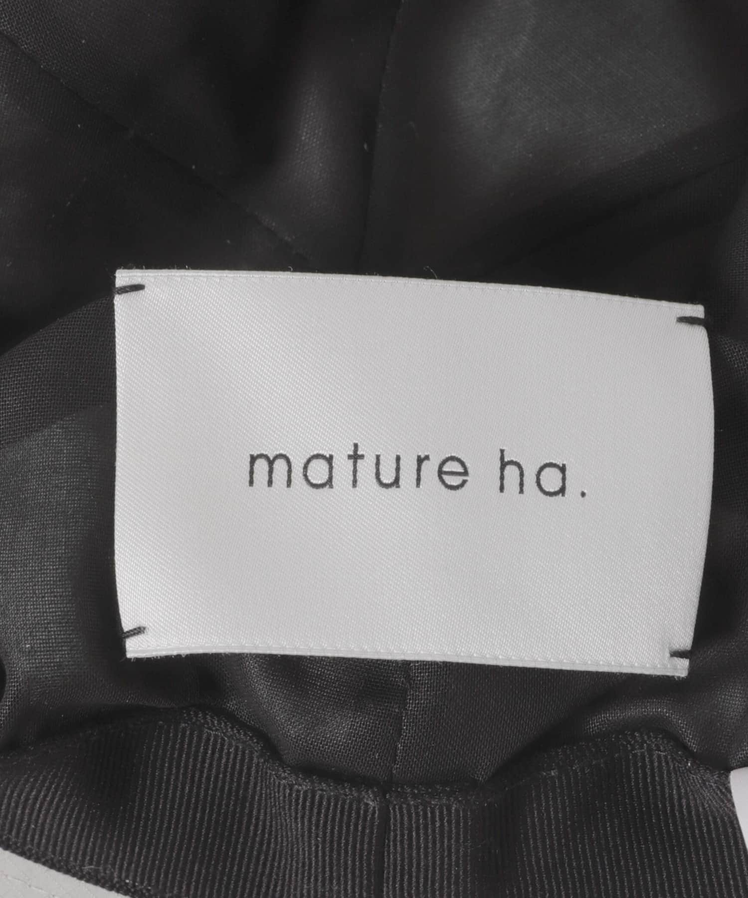 mature ha.　RIPSTOP GARDEN HAT GREIGE One