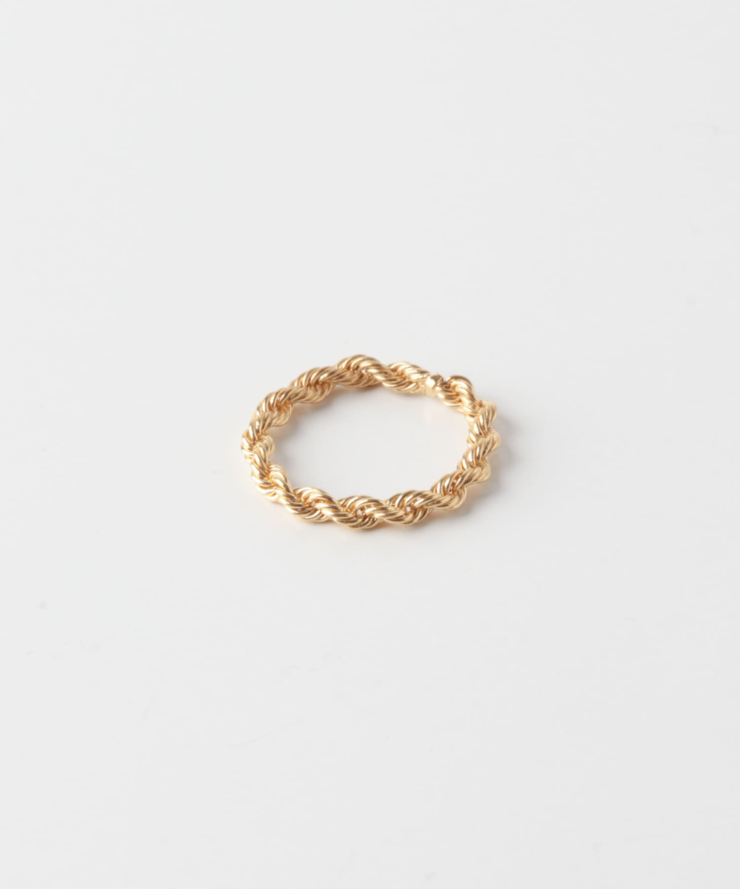 OCUCCI jewelry　ROPE RING GP