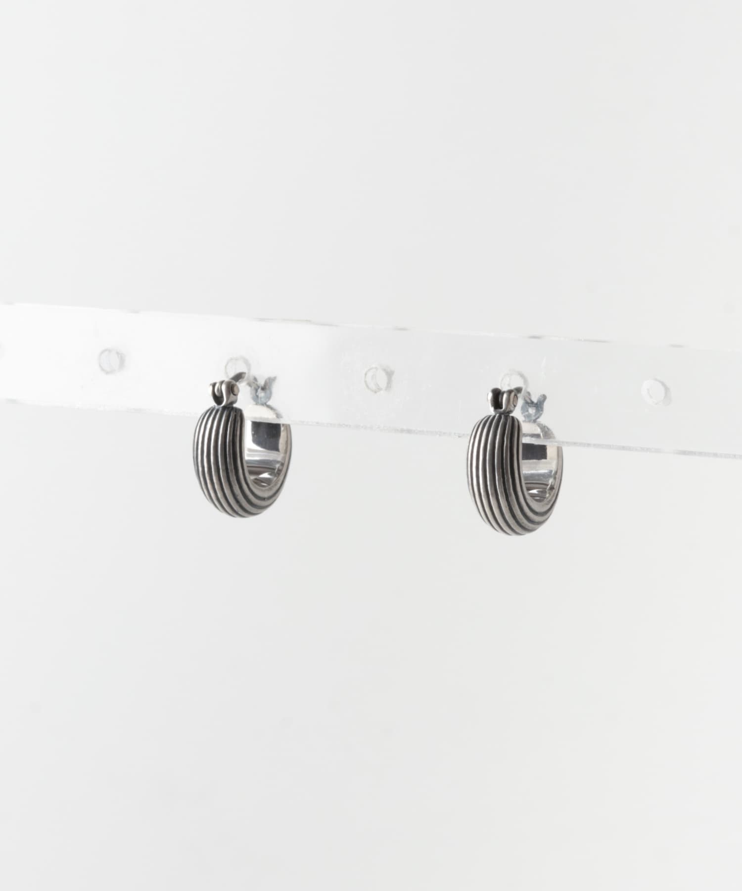 OCUCCI jewelry　HOOP STRIPE PIERCE S-SV
