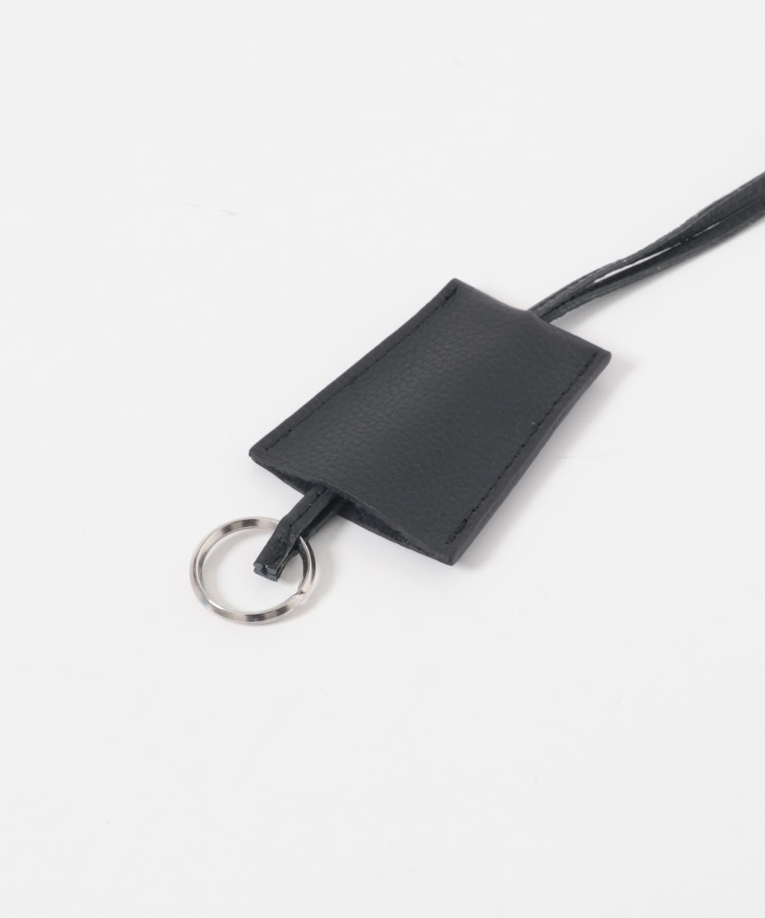 『別注』ATELIER 4.5×かぐれ　LEATHER KEY CLOCHETTE BLACK Free